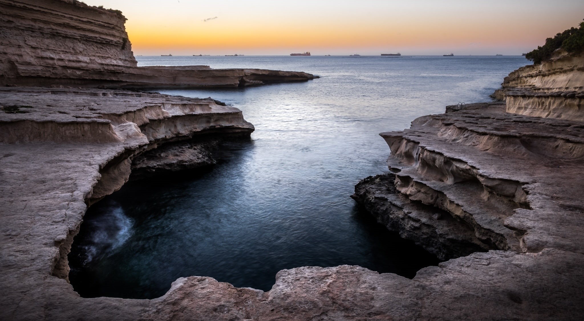Outdoor, swimming, Cliff, rock - object, solid, stack rock, rocky coastline, horizon over water, rock, no people, touristdestinations, long exposure, natural, HD Wallpaper