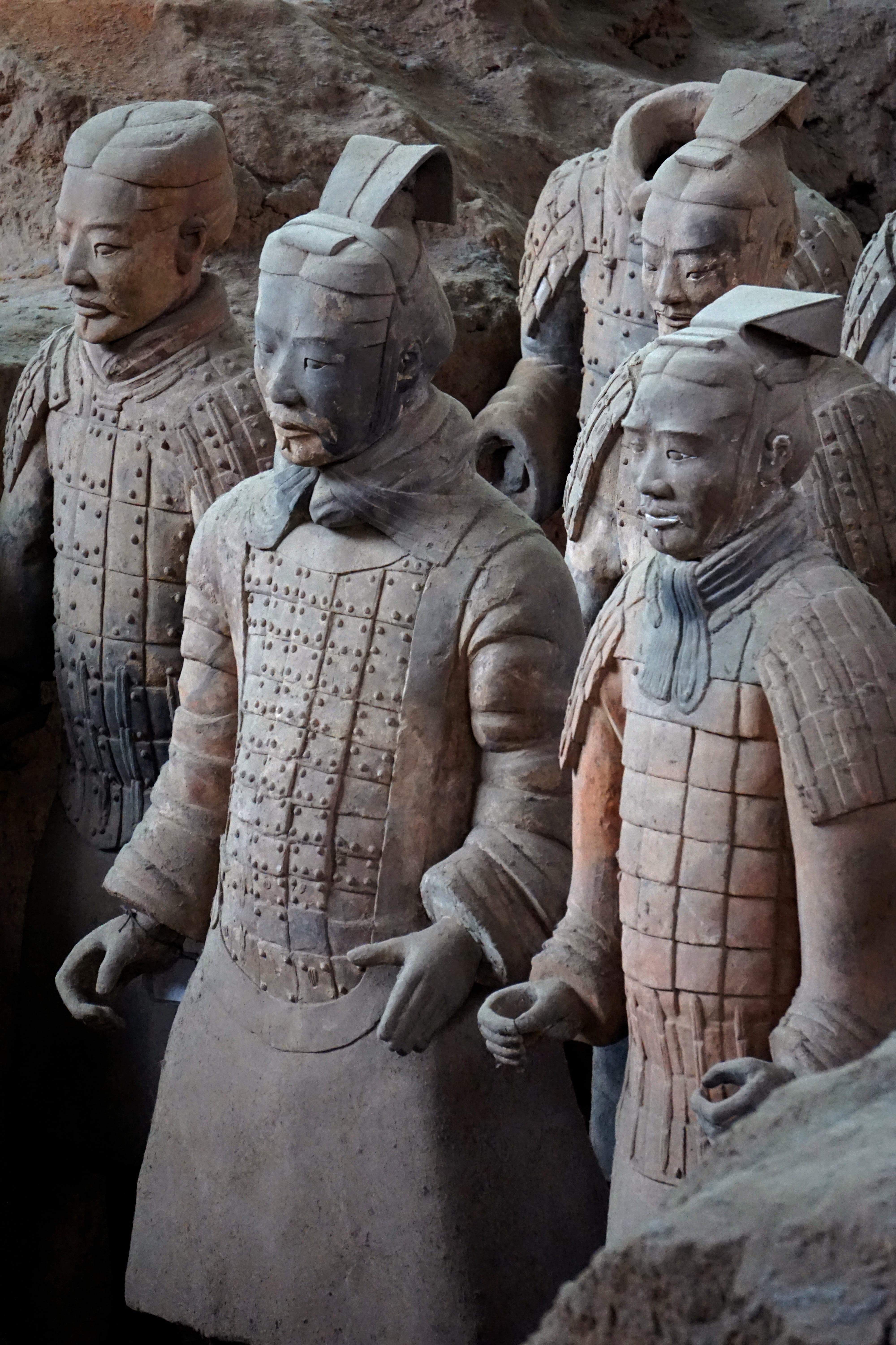 travel, human representation, terracotta, outdoors, ancient civilization, representation, belief, architecture, no people, the past, carving - craft product, Phone HD Wallpaper