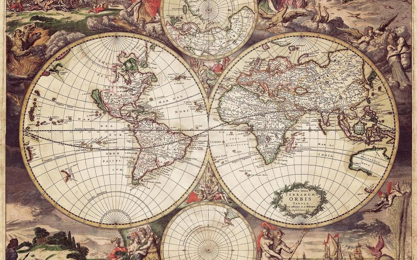 no people, art and craft, tourism, history, travel destinations, physical geography, geometric shape, shape, antique, space, travel, 720P, close-up, world map, HD Wallpaper