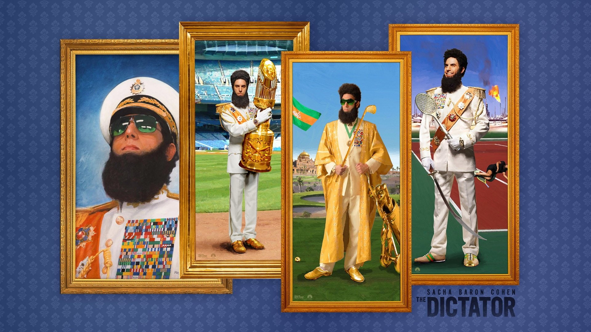 The Dictator, Sacha Baron Cohen, 1080P, Movie, HD Wallpaper