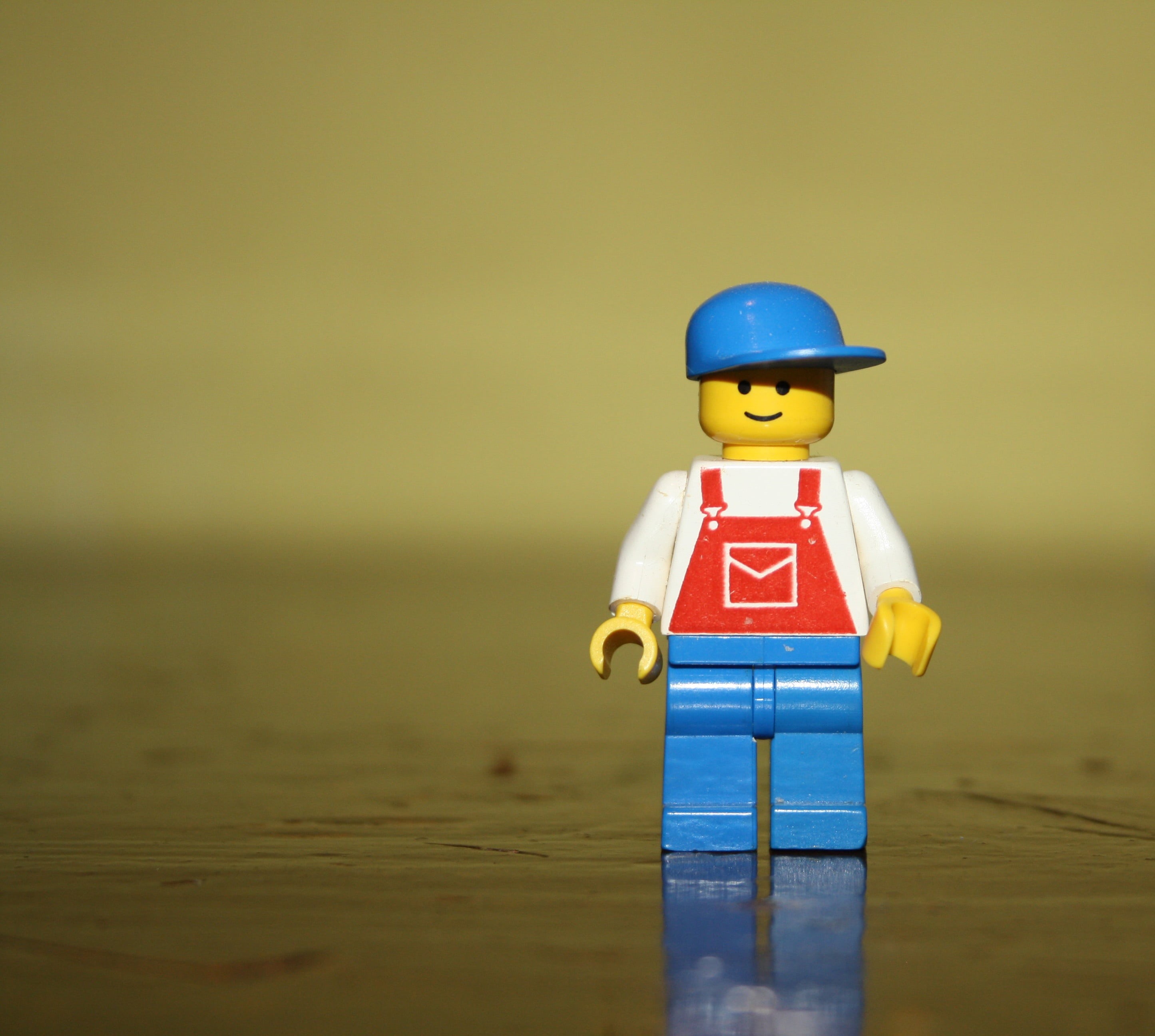 miniature, lego, childhood, nature, human representation, one person, omino, creativity, day, mail, 2K, wood - material, figurine, cycling cap, toy, still life, HD Wallpaper