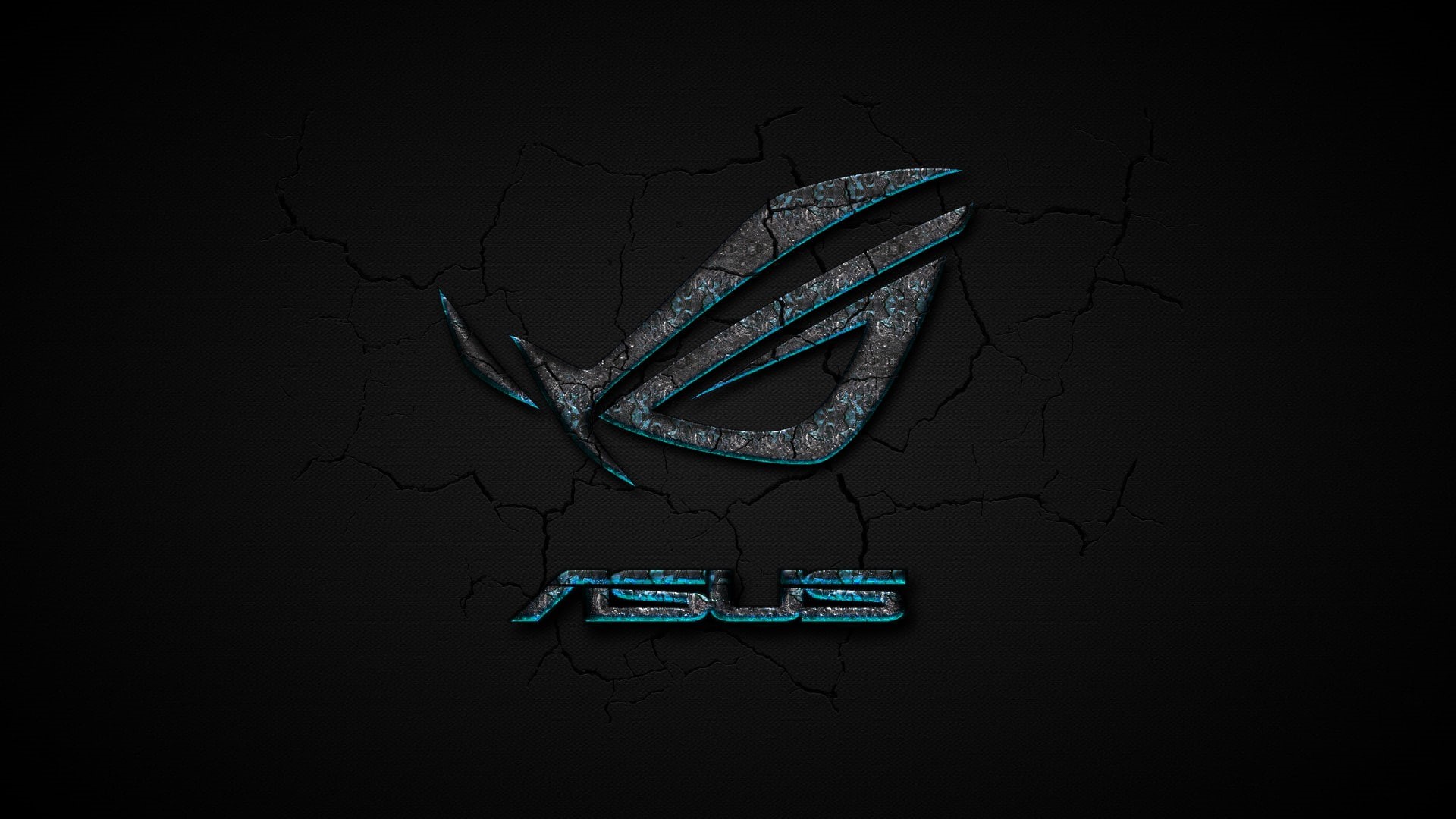 1080P, cybacreep (Author), logo, ASUS, HD Wallpaper