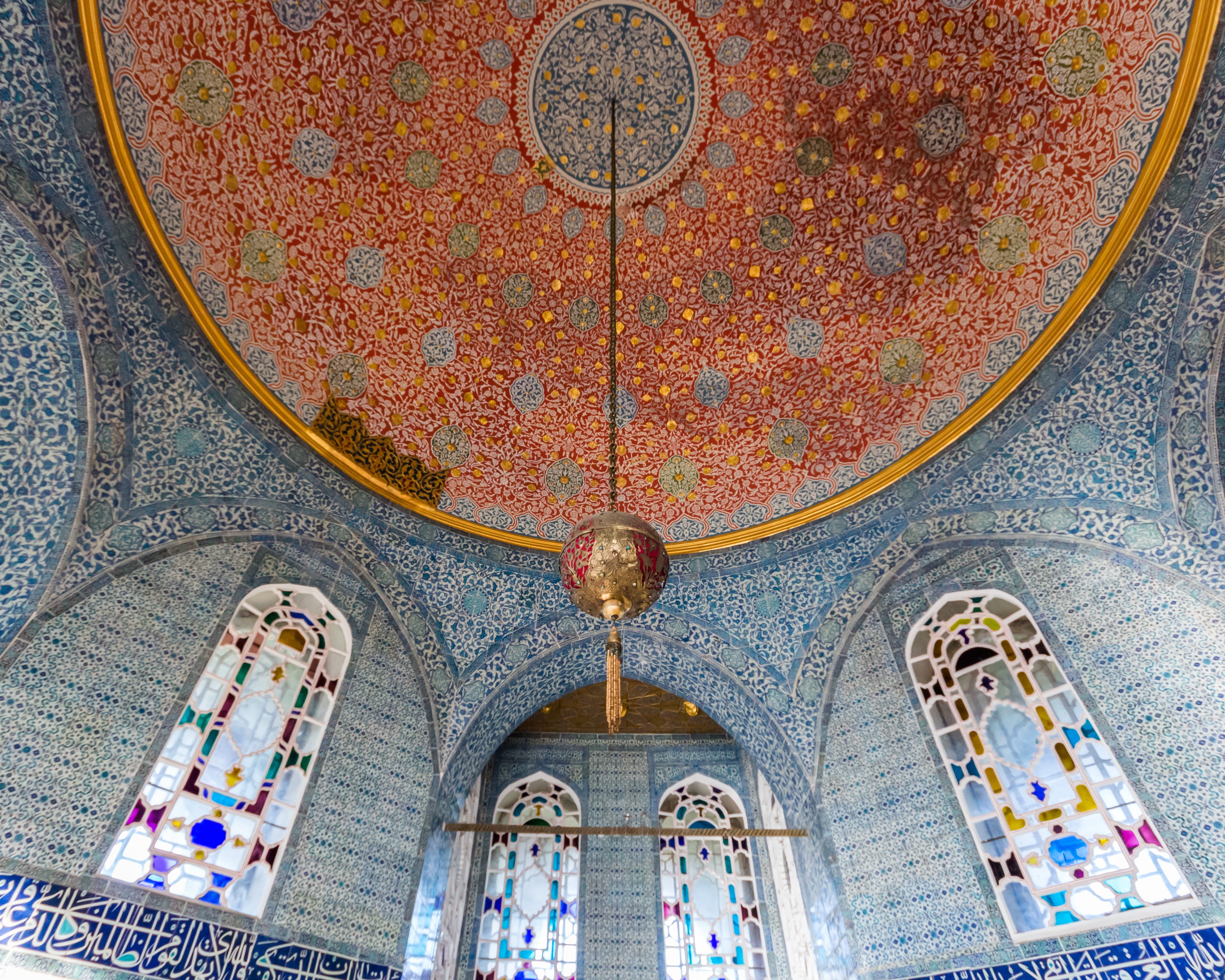 mural, design, pattern, religion, indoors, architecture, turkiye, canon, architectural column, building, colors, no people, built structure, art and craft, HD Wallpaper