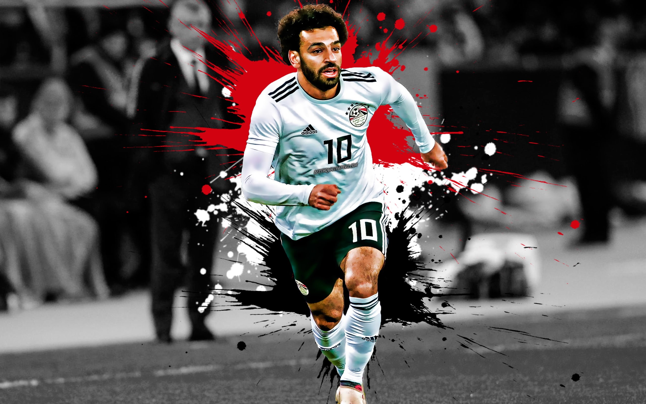 Soccer, Mohamed Salah, 2K, Egyptian, HD Wallpaper
