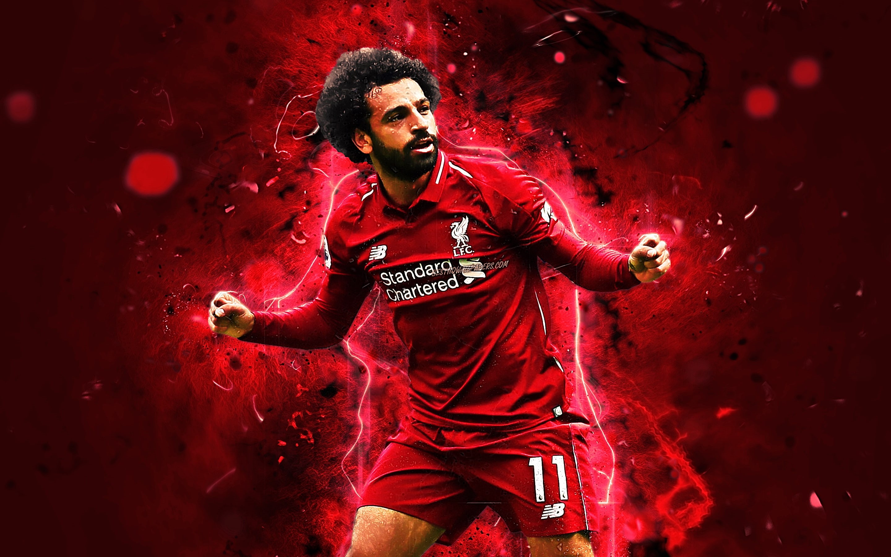 Soccer, 2K, Mohamed Salah, Liverpool F.C., Egyptian, HD Wallpaper
