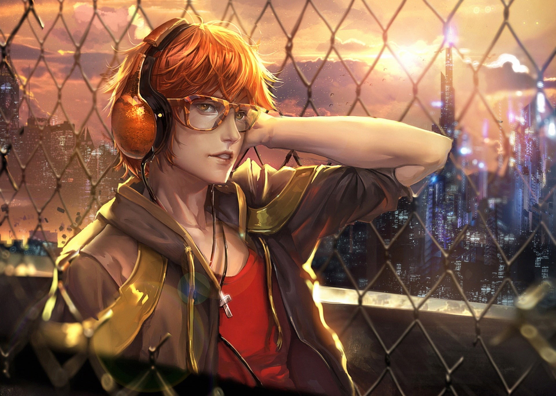 707 (Mystic Messenger), Anime, Mystic Messenger, 1080P, HD Wallpaper