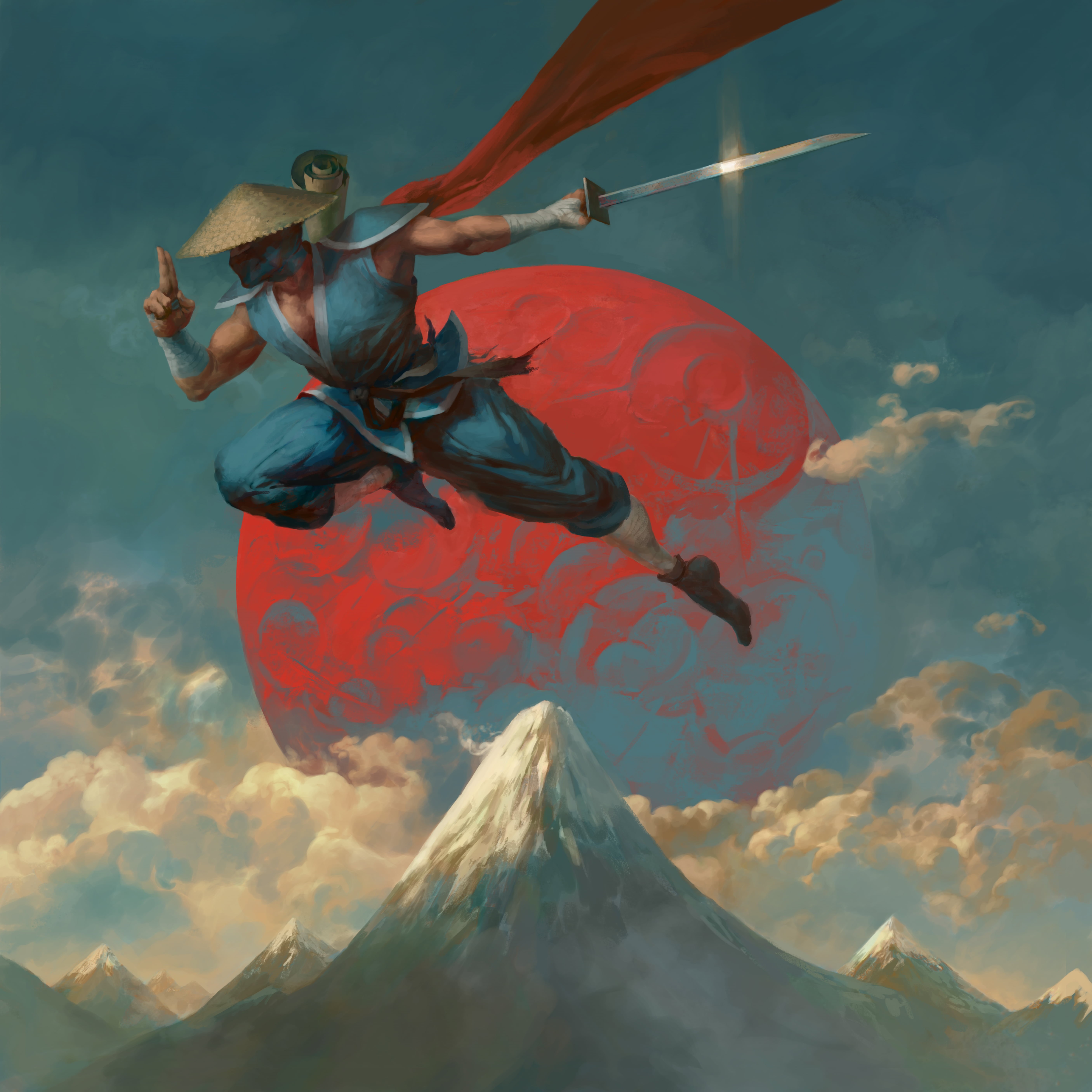 5K, Sabotage Studio, The Messenger, Peter Mohrbacher, Phone HD Wallpaper