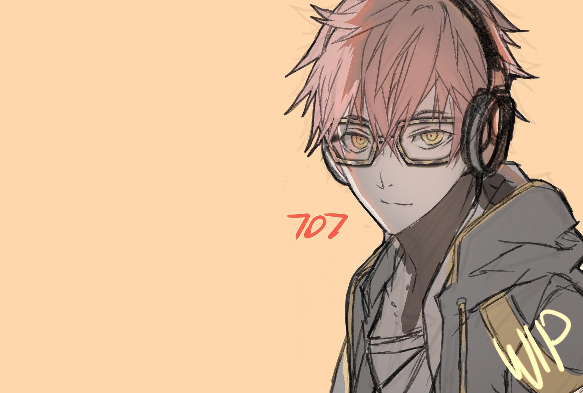 707 (Mystic Messenger), Mystic Messenger, 1080P, Anime, HD Wallpaper