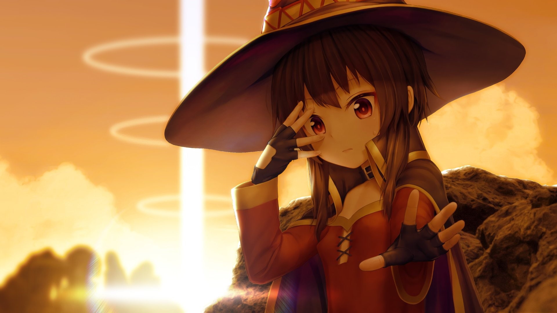 KonoSuba – God’s blessing on this wonderful world!!, Megumin (KonoSuba), 1080P, Anime, HD Wallpaper