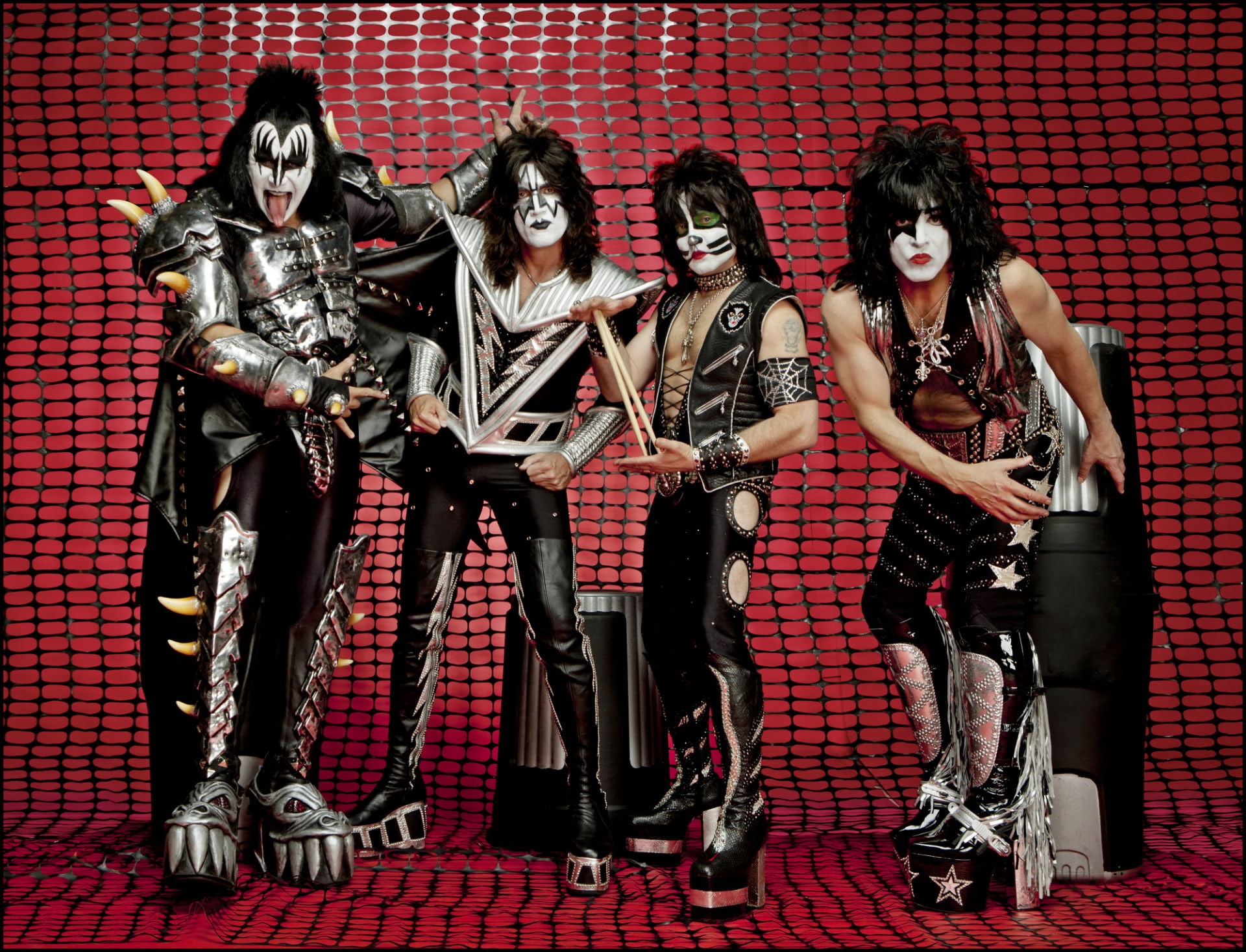 metal, bands, 1080P, kiss, rock, heavy, HD Wallpaper