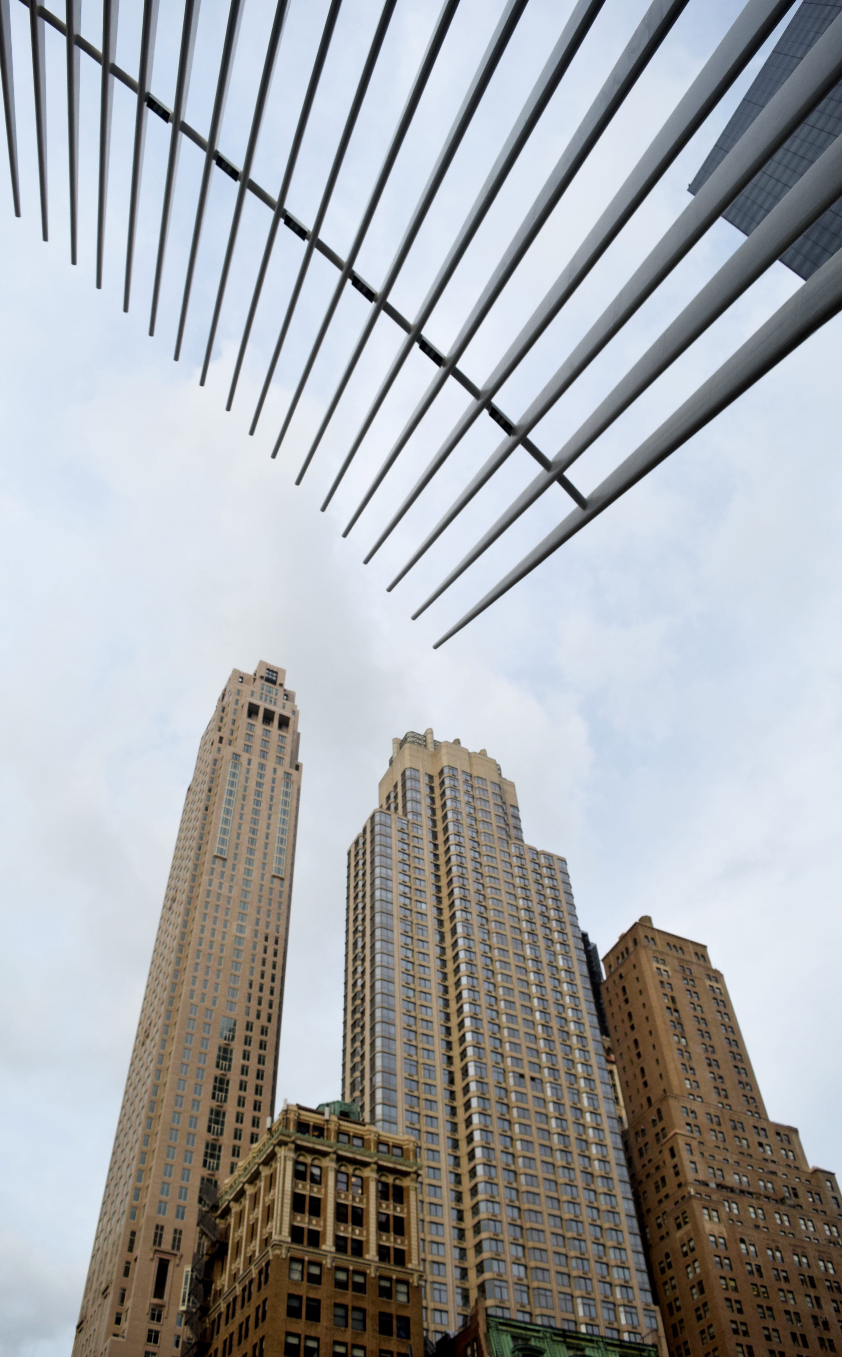 city, nyc, financial district, sky, no people, buildings, skyscraper, highrise, apartment, built structure, dom tower, urban skyline, united states, new york, Phone HD Wallpaper