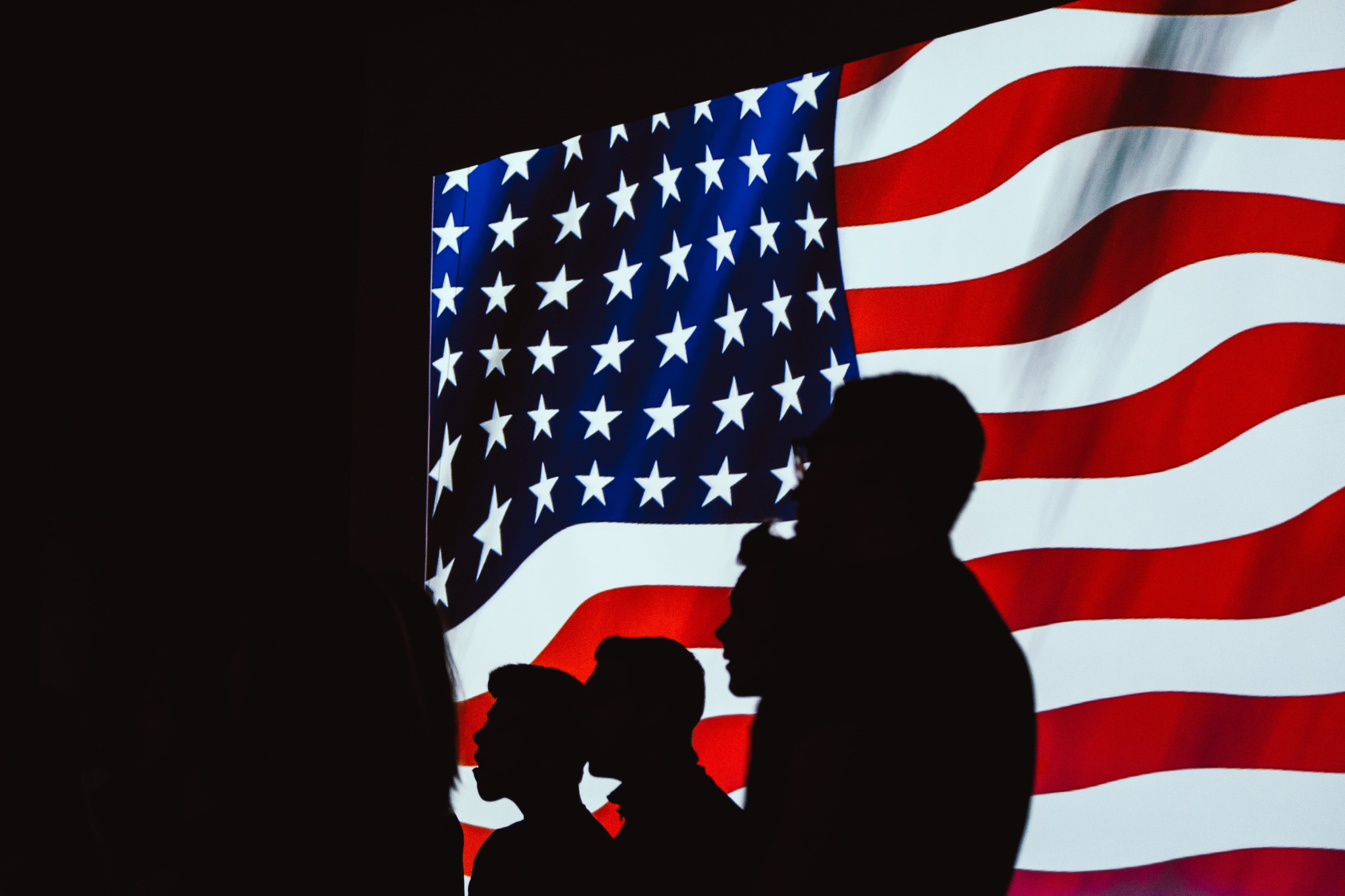 flag, stripe, real people, patriotic, pride, striped, united states of america, state, government, social issues, people, red, symbol, shape, unrecognizable person, HD Wallpaper
