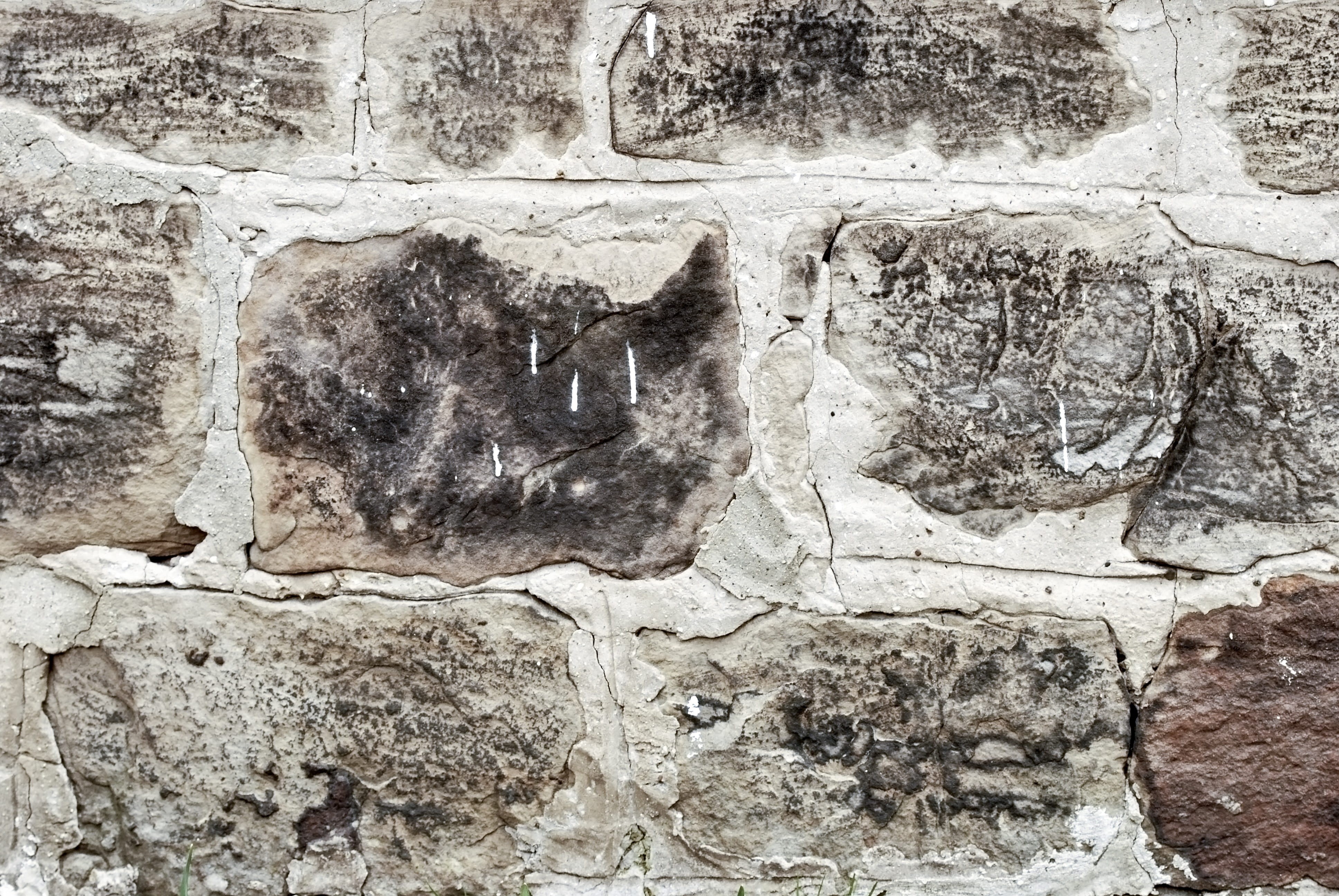 texture, damaged, abstract, representation, stone wall, aged, built Structure, craft, Wall, outdoors, Brown, block, 4K, deterioration, mortar, structure, HD Wallpaper