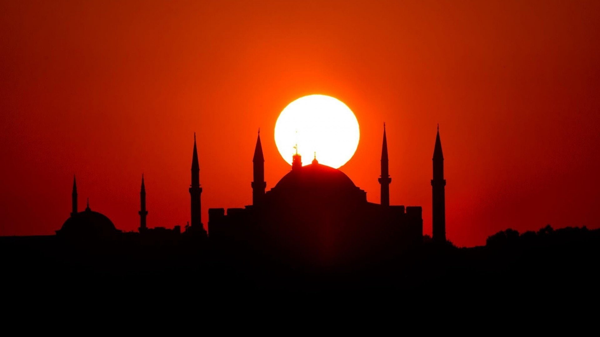 sun, Sultan Ahmed Mosque, Istanbul, turkey, 1080P, Turkish, HD Wallpaper