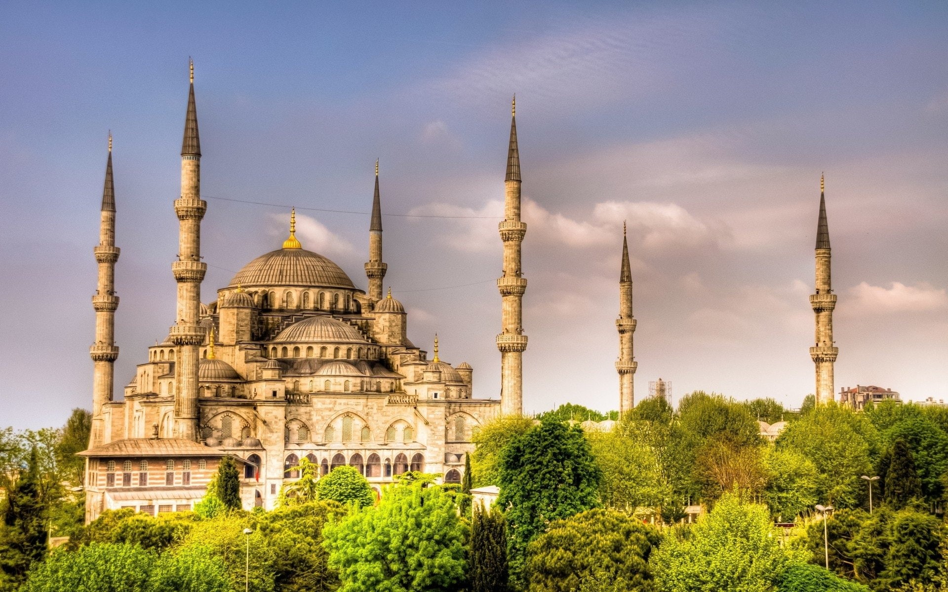 Sultan Ahmed Mosque, 1080P, Mosques, HD Wallpaper