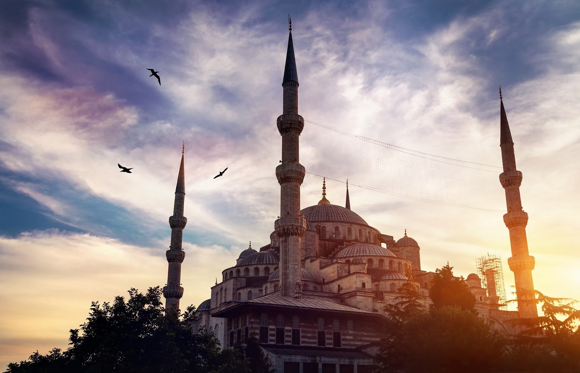 1080P, sultan ahmed mosque, HD Wallpaper