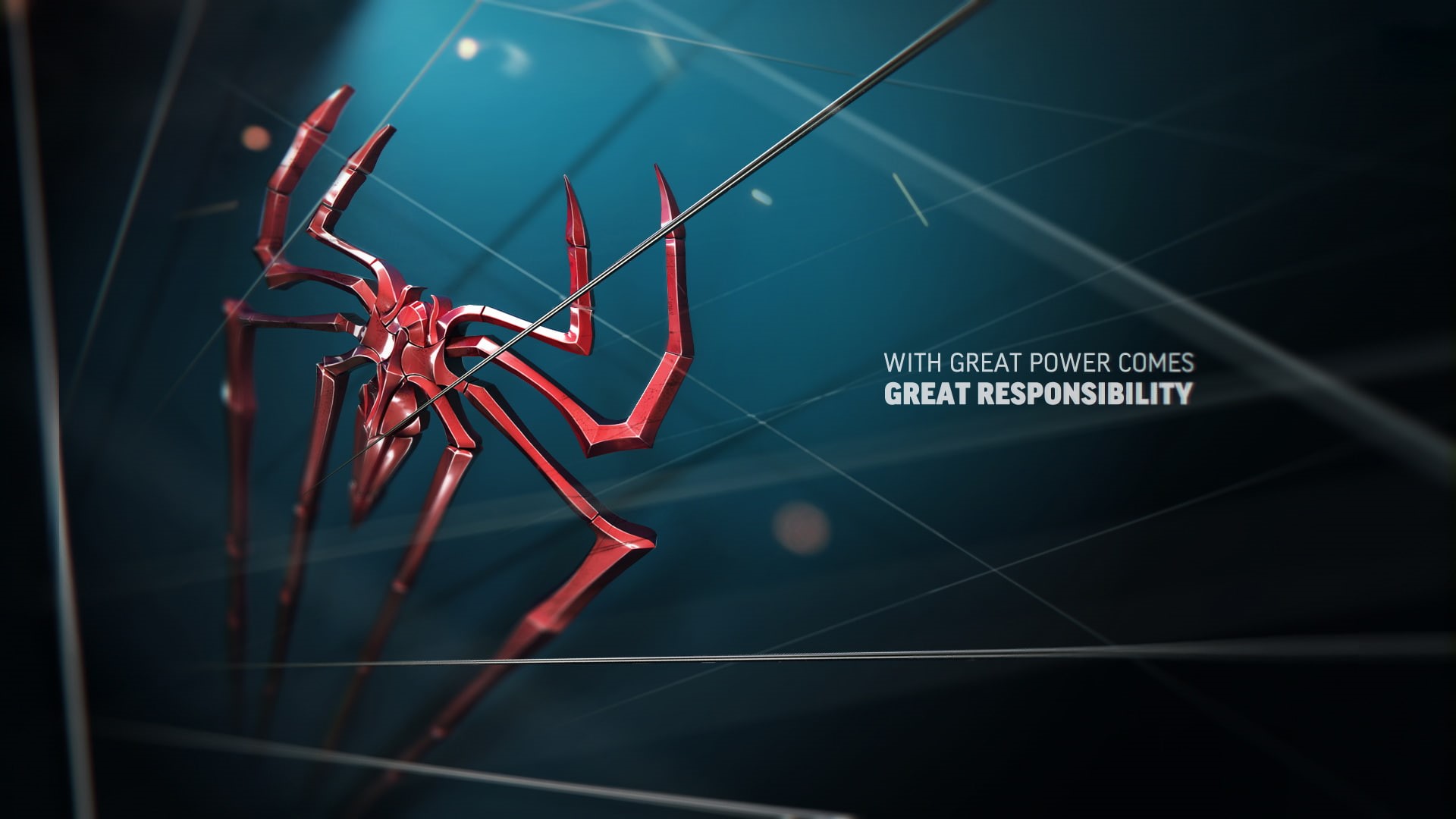 great, logo, responsibility, power, man, spider, 1080P, HD Wallpaper