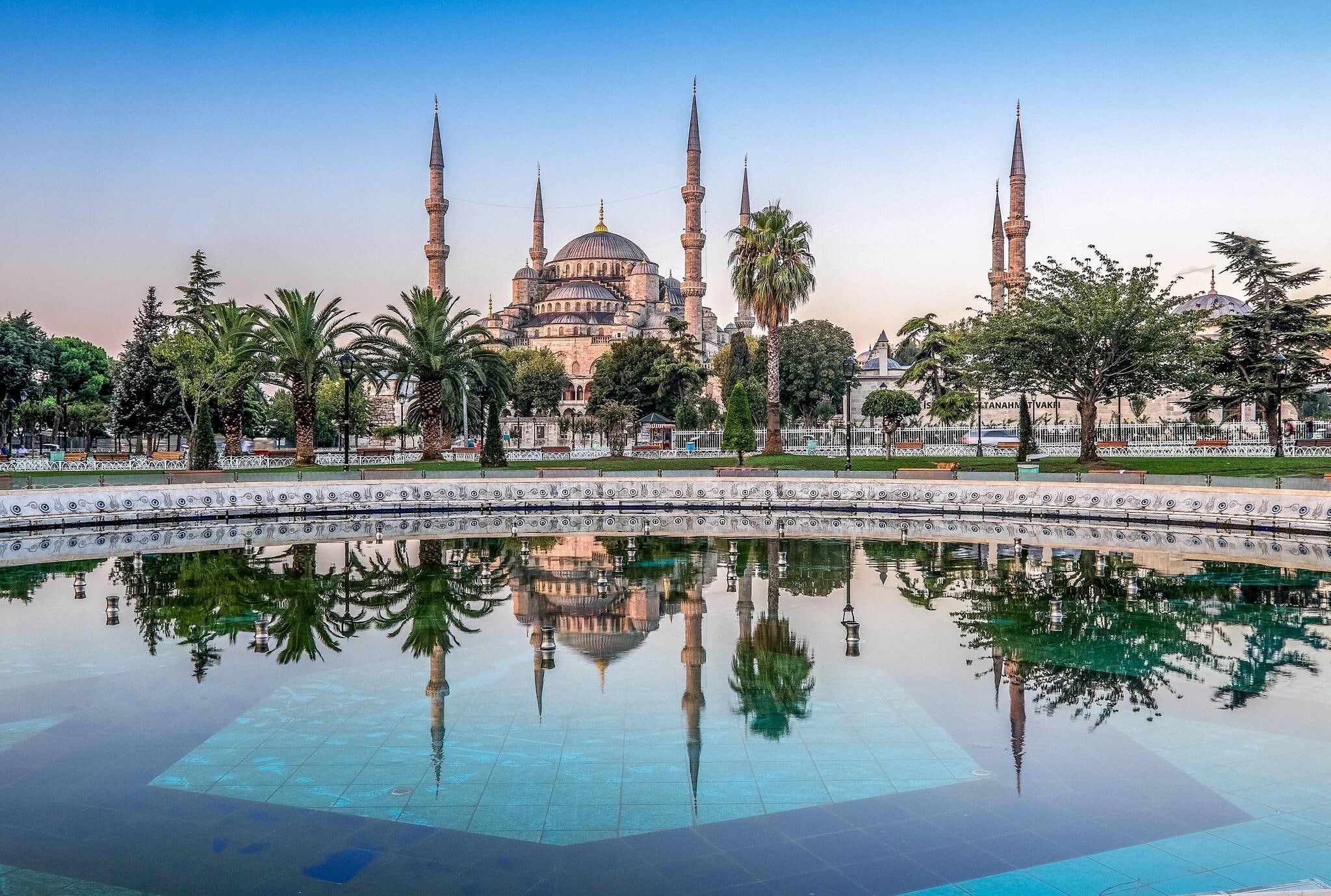 blue mosque, 1080P, blue, istanbul, ahmet, mosque, turkey, sultan ahmet mosque, sultan, HD Wallpaper