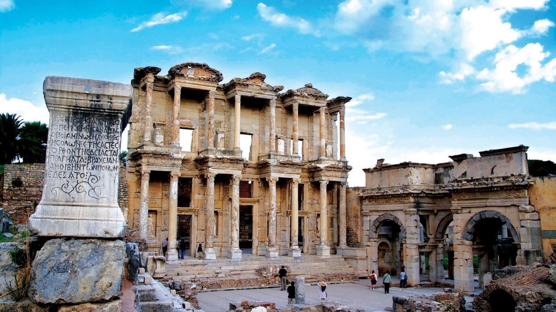 roman, turkey, stone Material, travel Locations, italy, 1080P, ancient, history, ancient Civilization, stage Theater, marble, architectural Column, coliseum, HD Wallpaper
