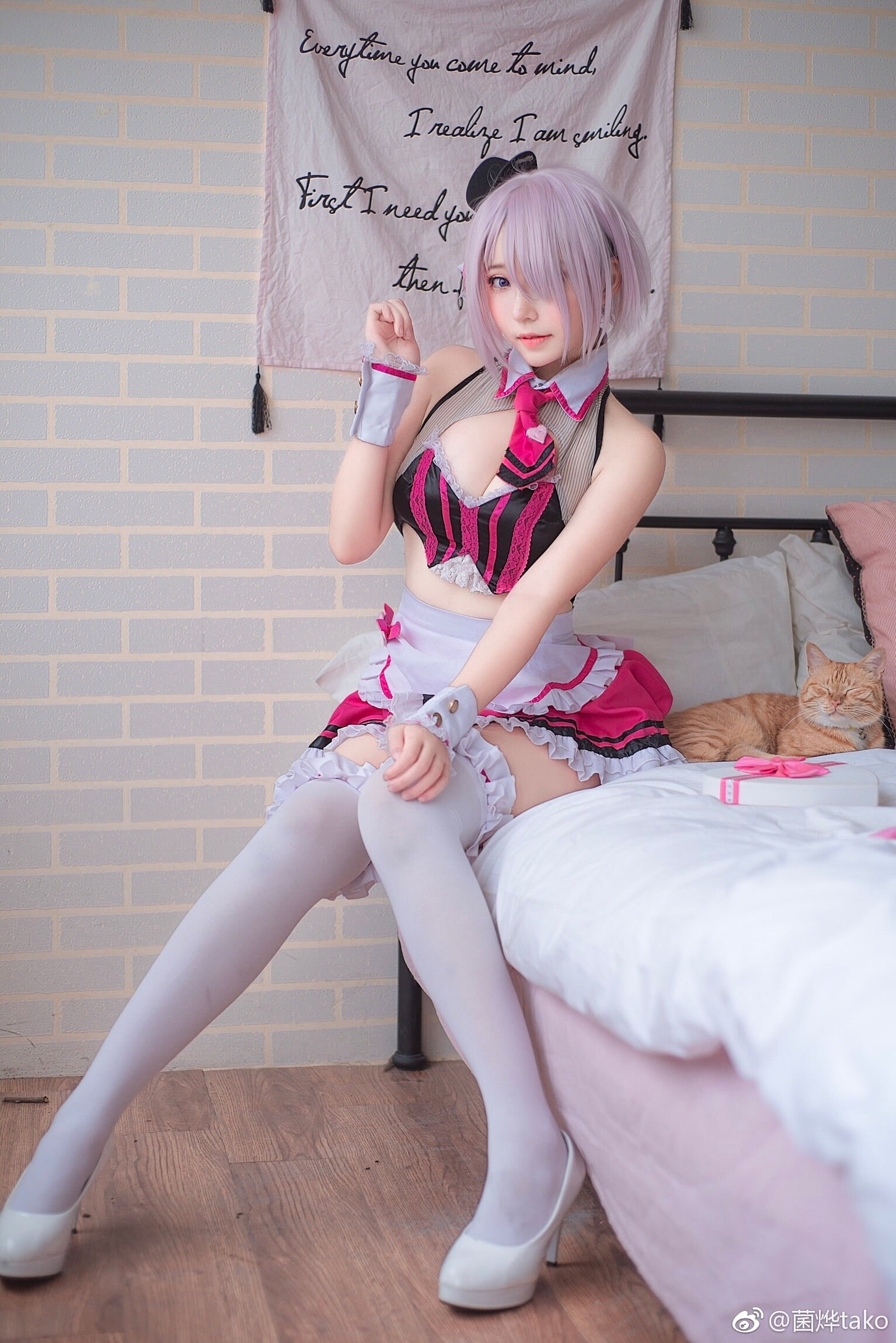 cosplay, Takomayuyi, Mashu Kyrielight, 1080P, FGO, Fate/Grand Order, Phone HD Wallpaper