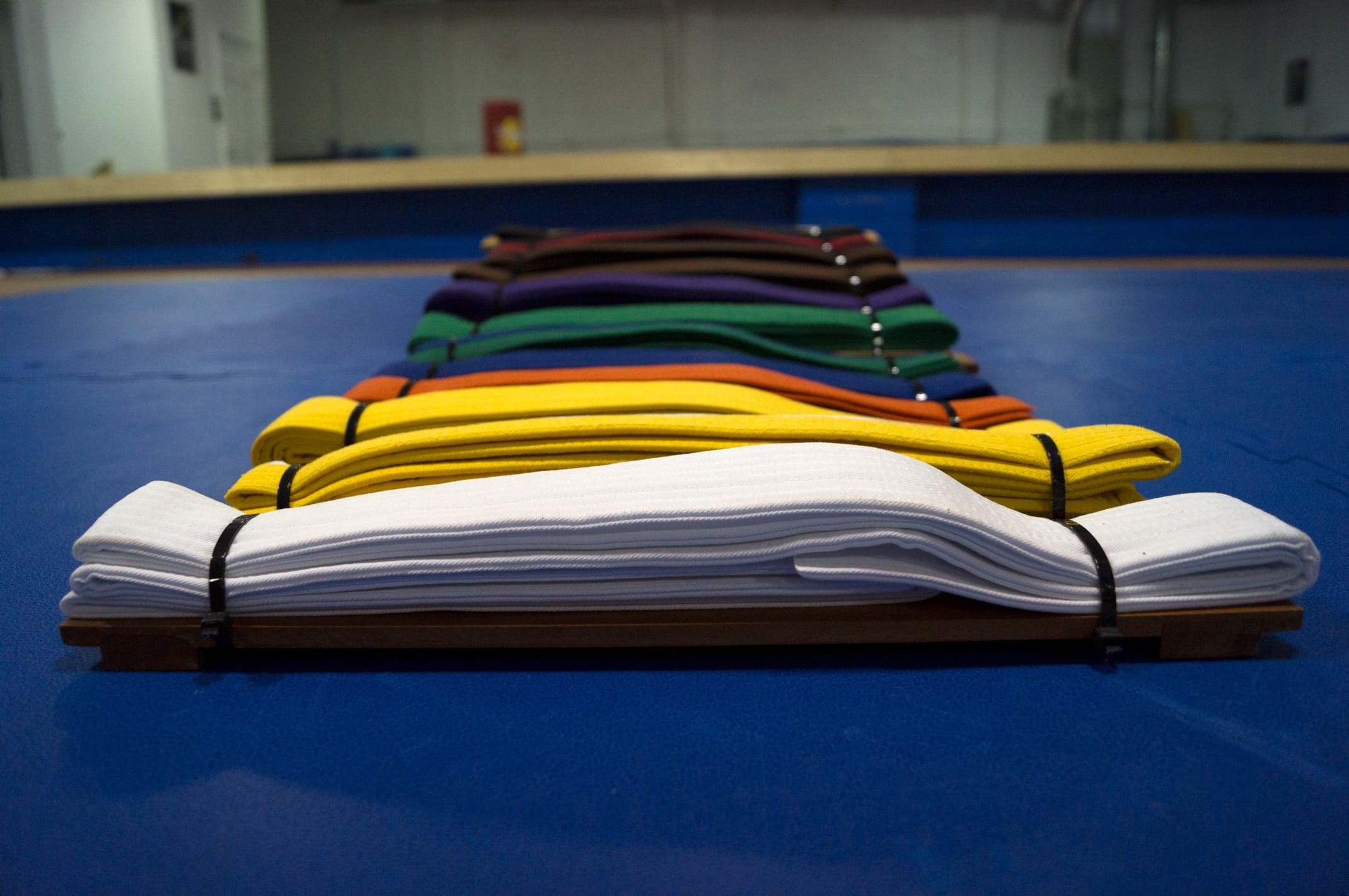 color, Martial Arts, absence, Colors, textile, still life, stack, order, business, indoors, 1080P, healthcare and medicine, belt, focus on foreground, HD Wallpaper