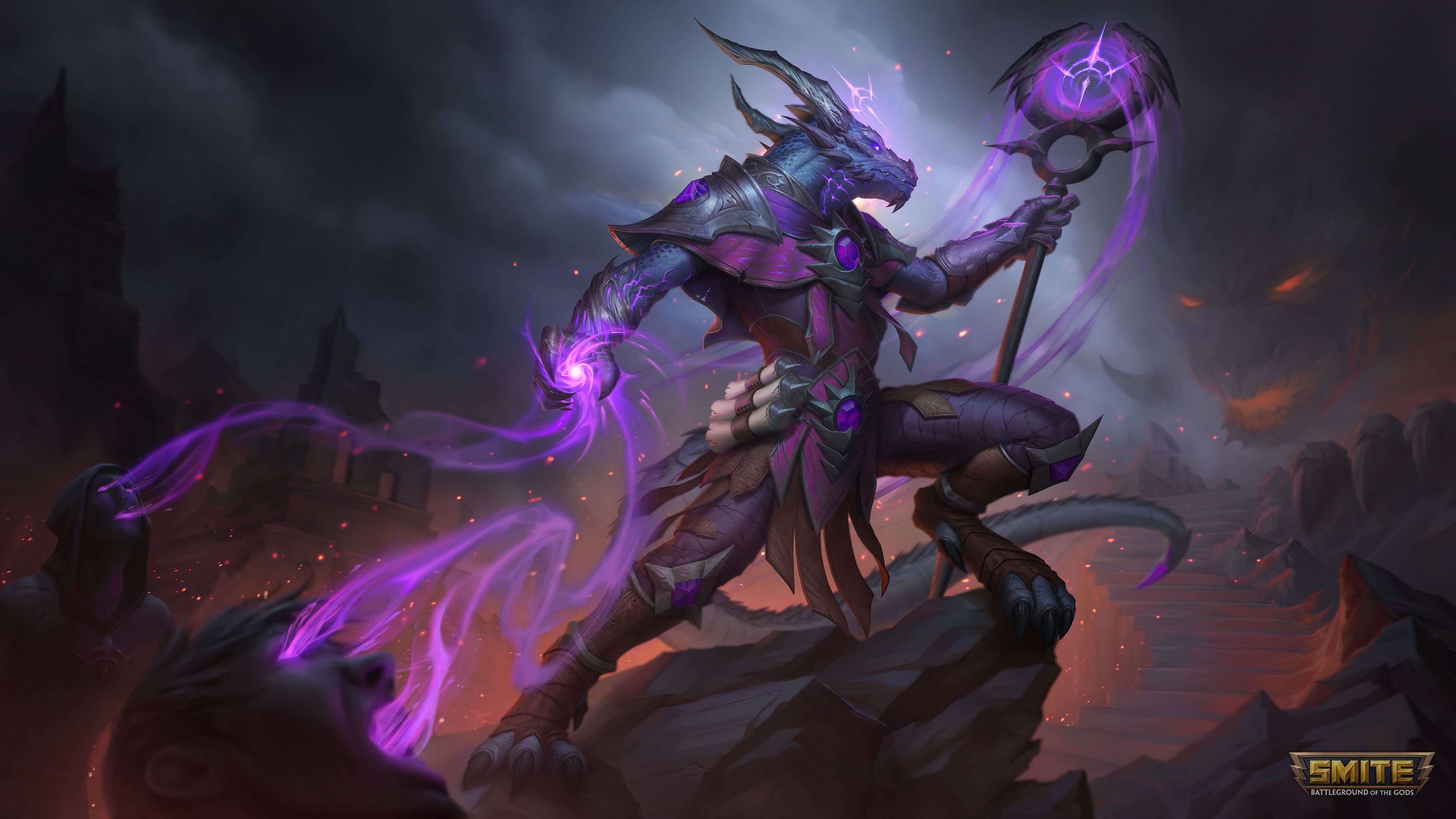 Smite, 4K, Anubis (Smite), Video Game, HD Wallpaper