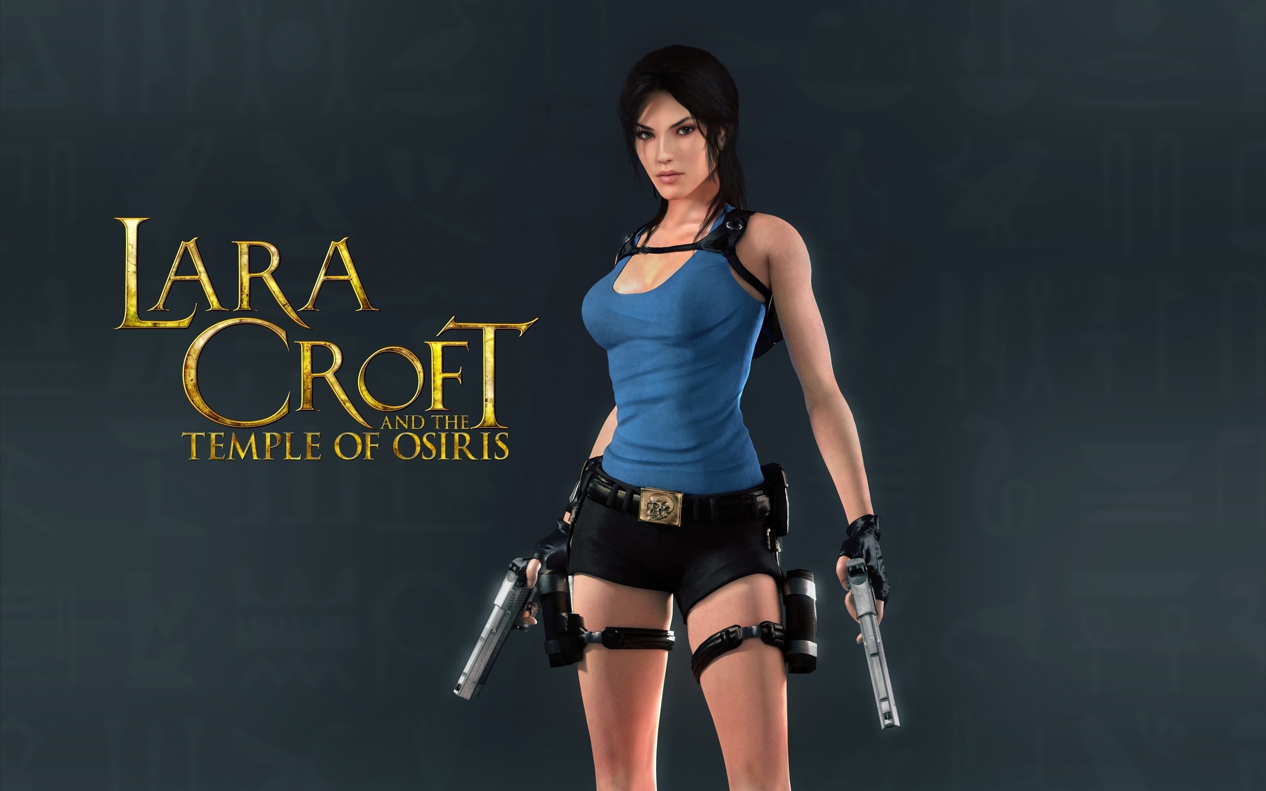 2K, Temple, Osiris, Lara, Croft, HD Wallpaper
