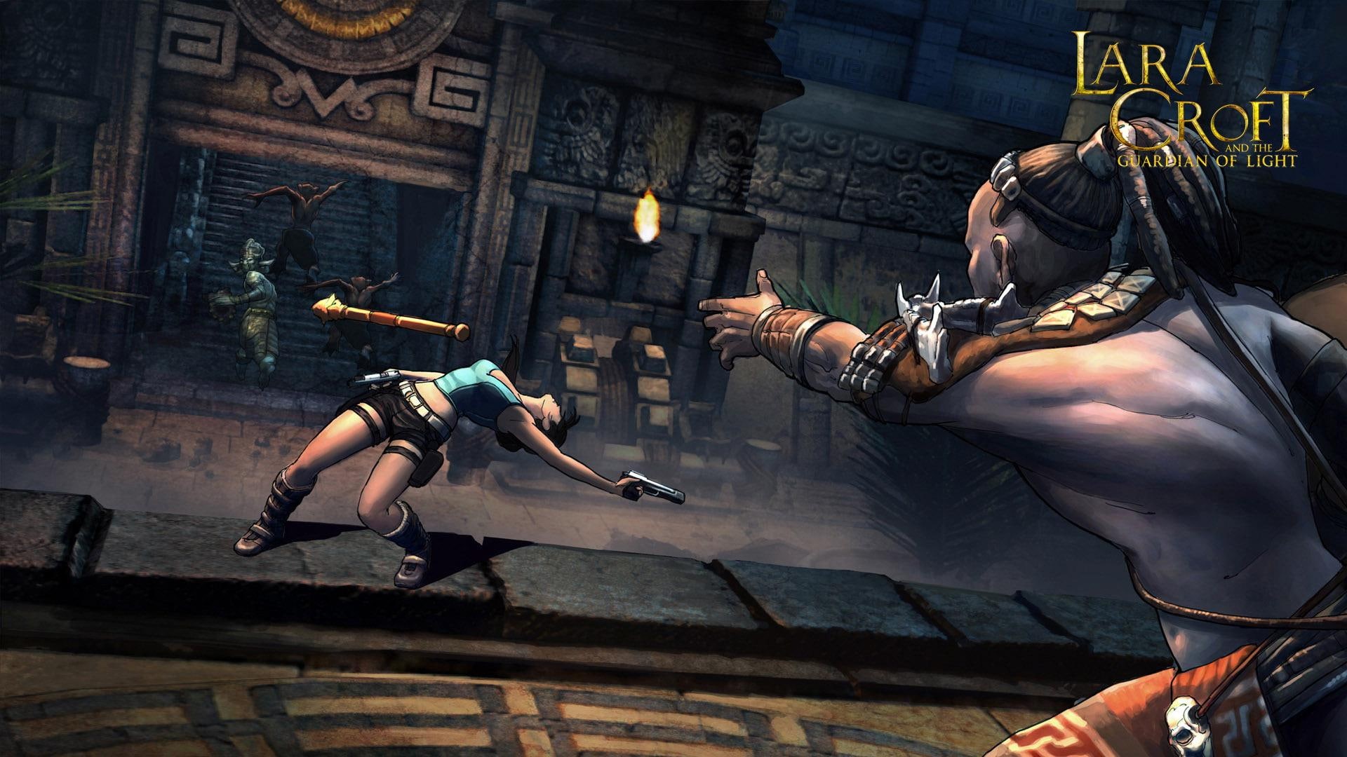 osiris, light, guardian, 1920x1080, lara croft and the guardian of light, games, lara, croft, temple, 1080P, poster, HD Wallpaper