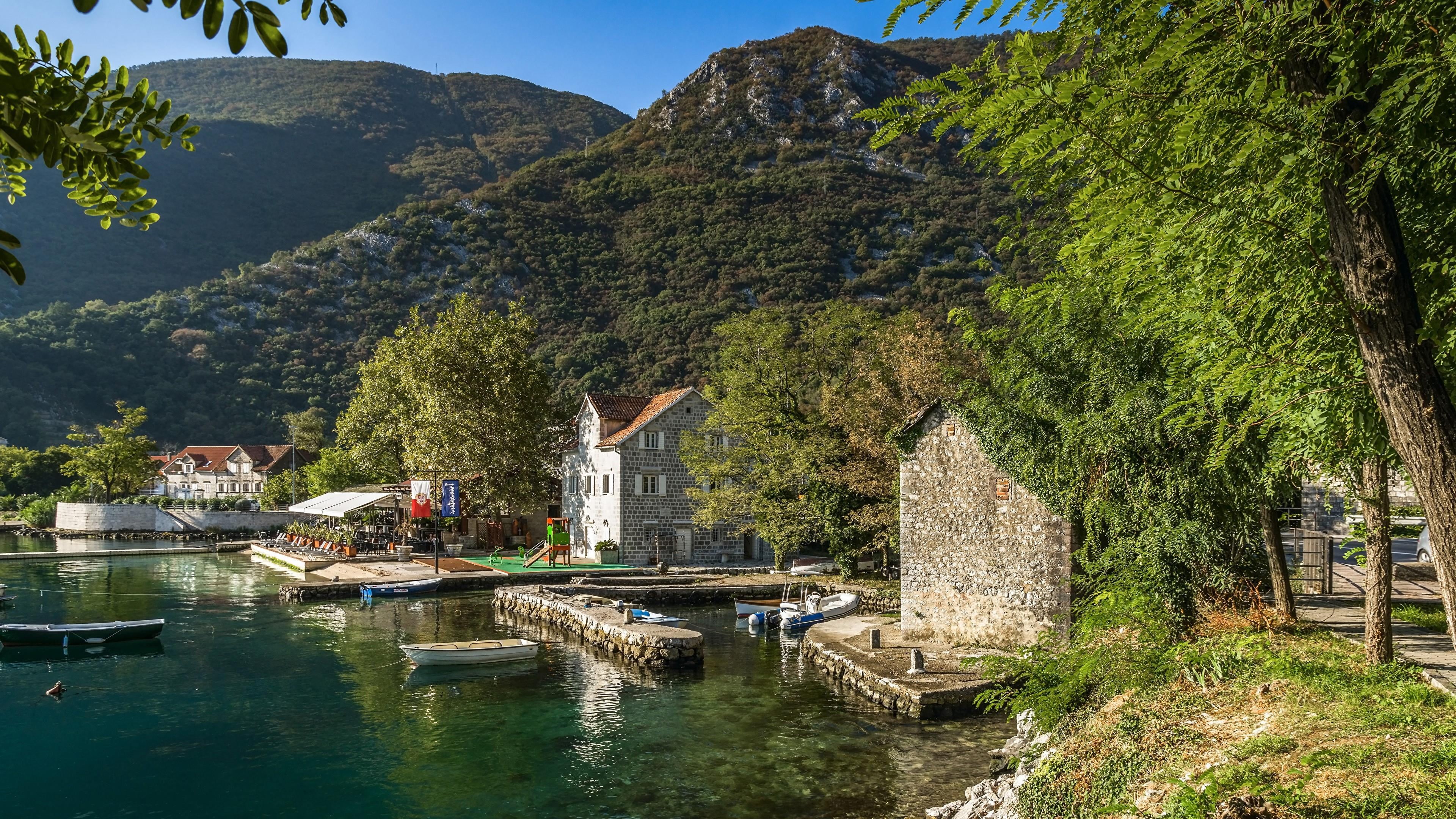nature, built structure, building, architecture, scenics - nature, water, building exterior, coast, plant, houses, summer, holiday, river, day, sunlight, HD Wallpaper