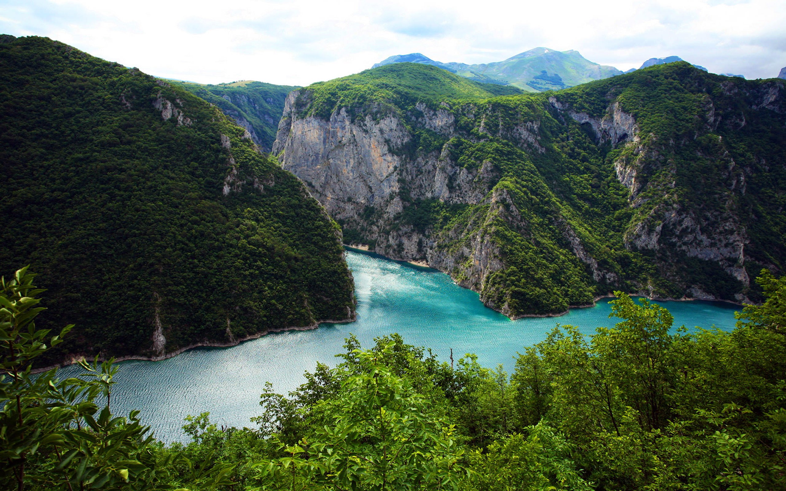 desktop, park, alps, montenegro, durmitor, landscape, national, dinaric, 2K, HD Wallpaper