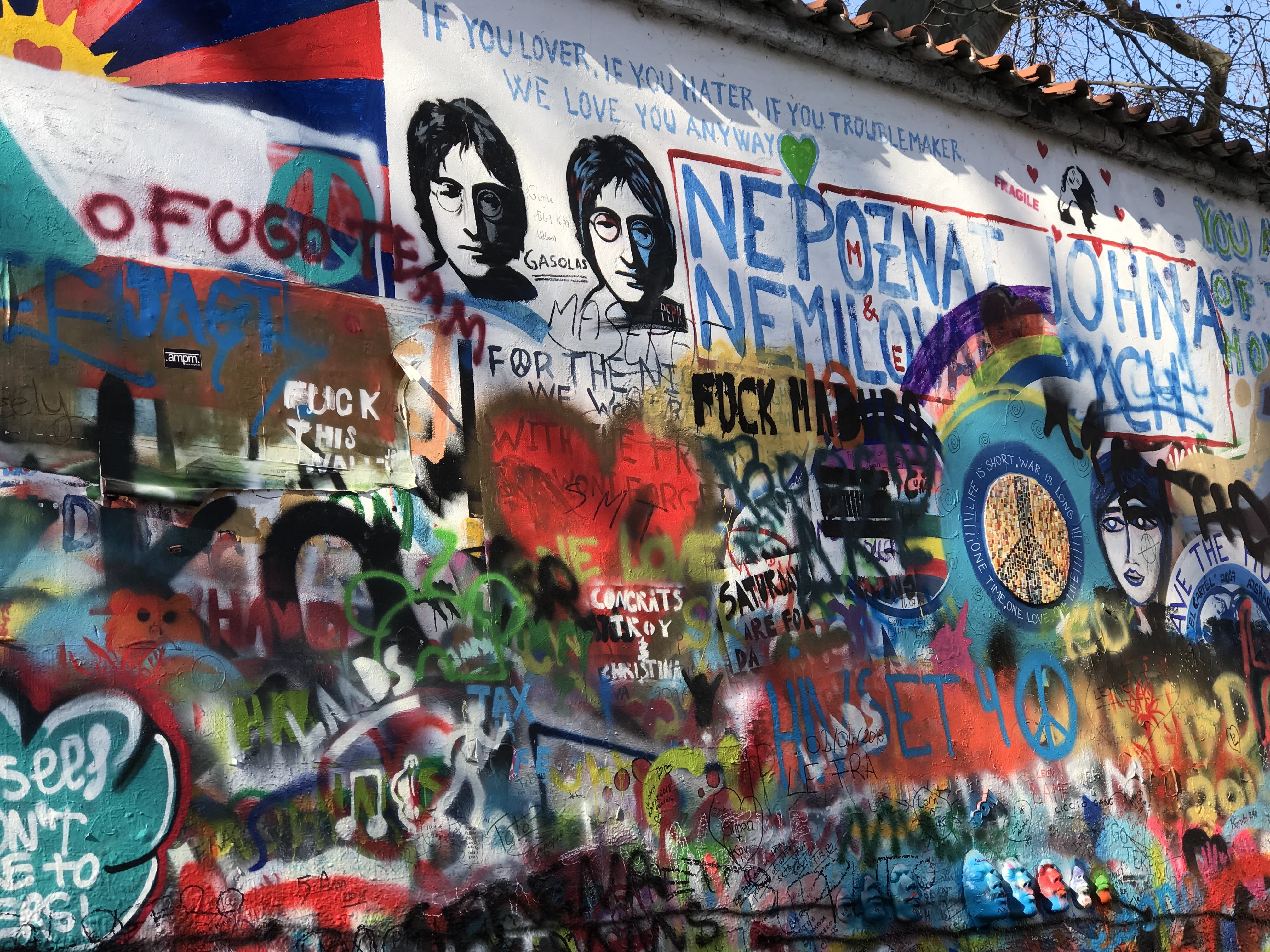 4K, germany, day, street art, creativity, graffiti, berlin, choice, melissa, male likeness, built structure, art, mural, beatles, multi colored, painting, HD Wallpaper