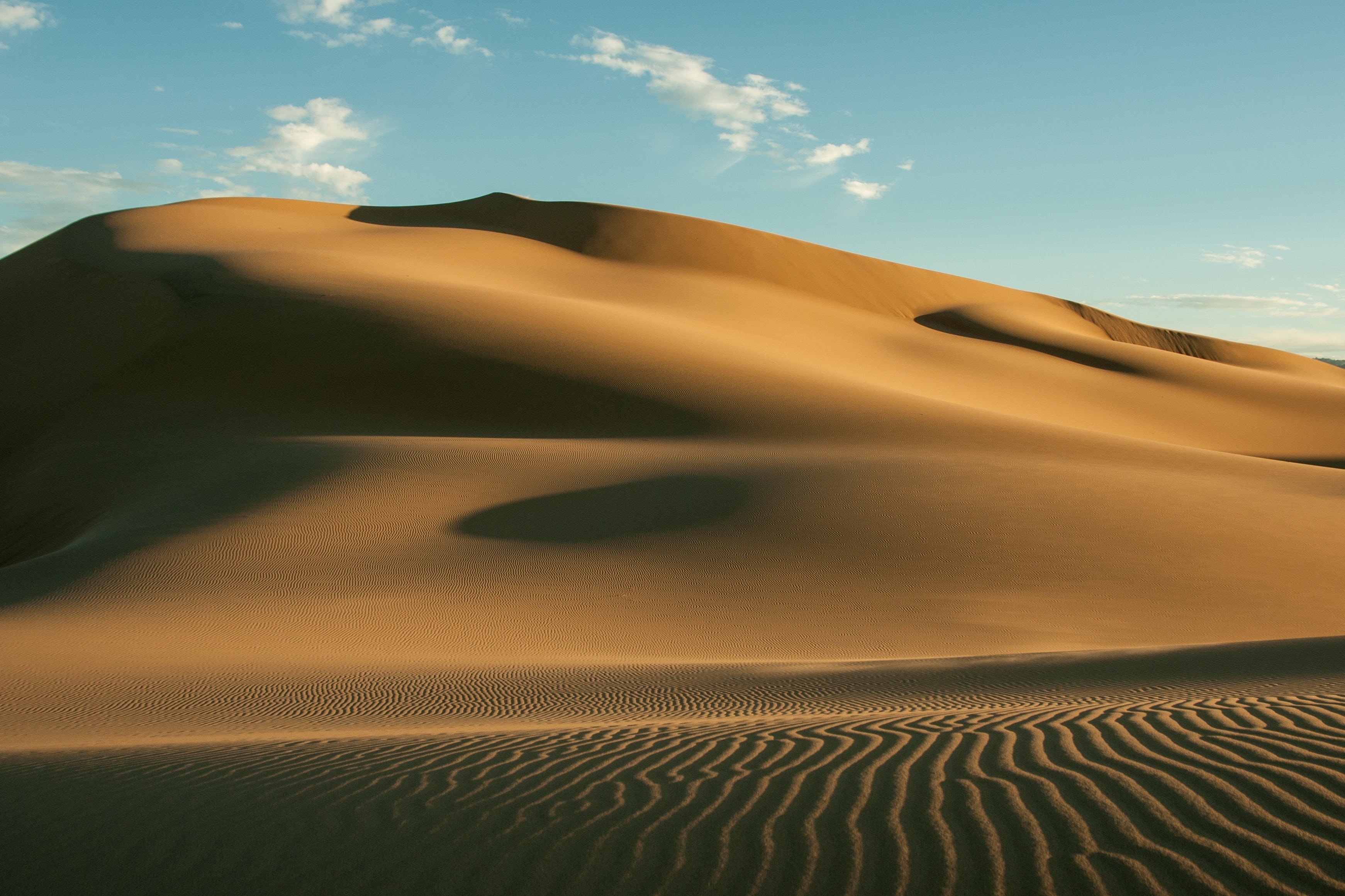 land, tranquil scene, outdoors, cloud - sky, environment, remote, tranquility, day, mongolia, landscape, nature, hot, sand, gobi, scenics, non-urban scene, HD Wallpaper