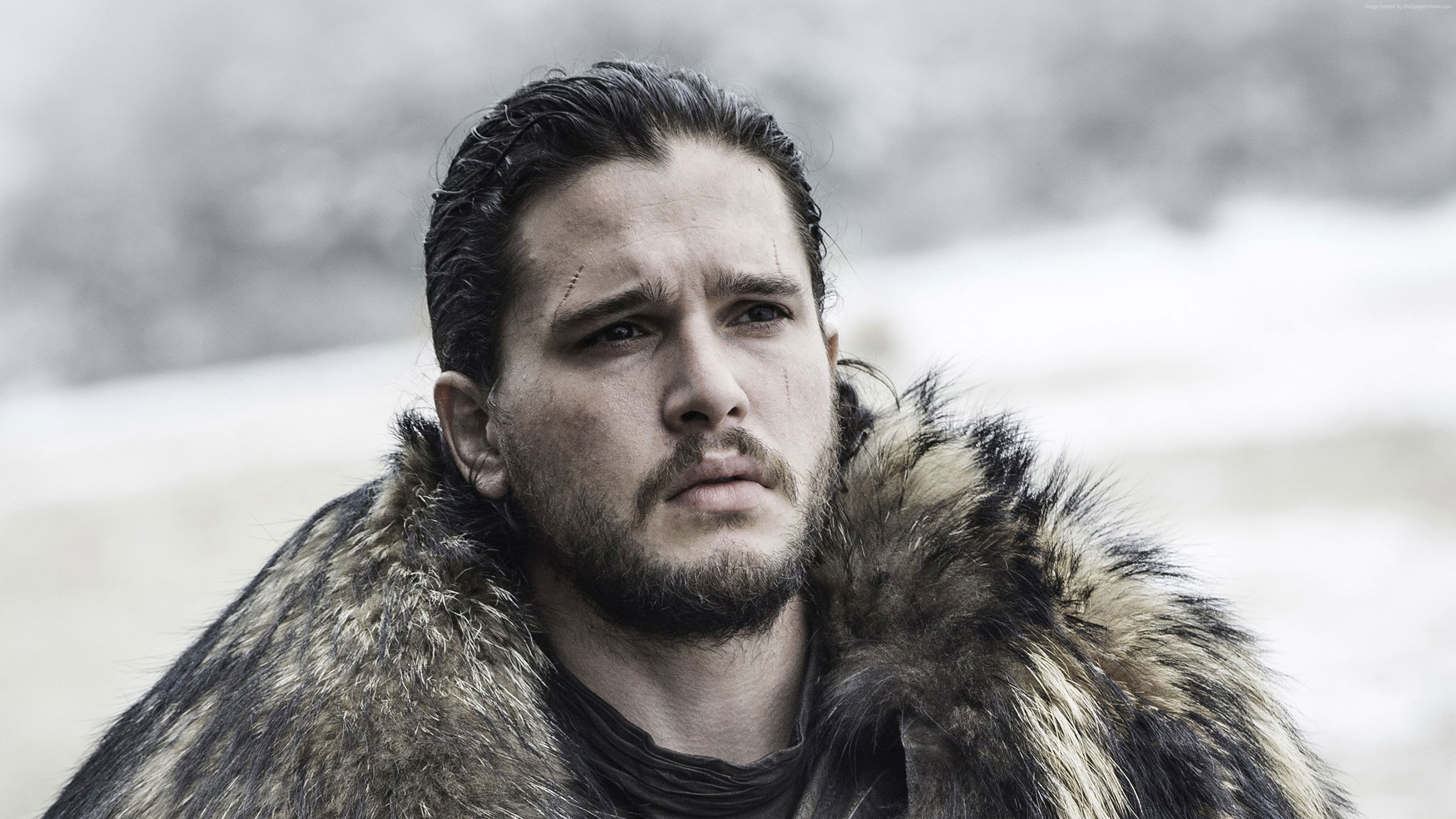 Game of Thrones, 6 season, Kit Harington, 4K, Jon Snow, HD Wallpaper