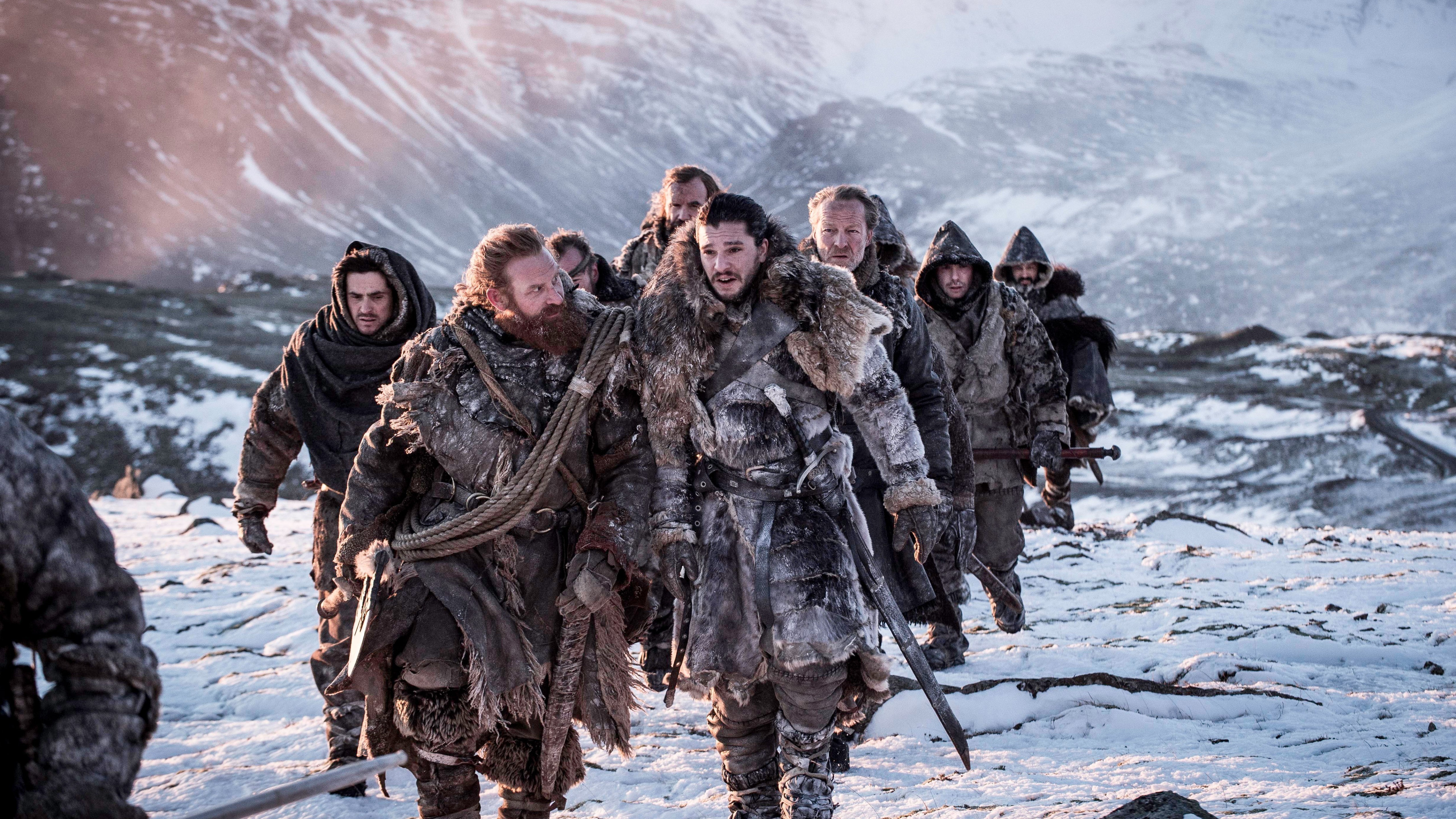 Game of Thrones Season 7, game, 5K, snow, Jon Snow, thrones, TV Series, Kit Harington, 5k, john, HD Wallpaper