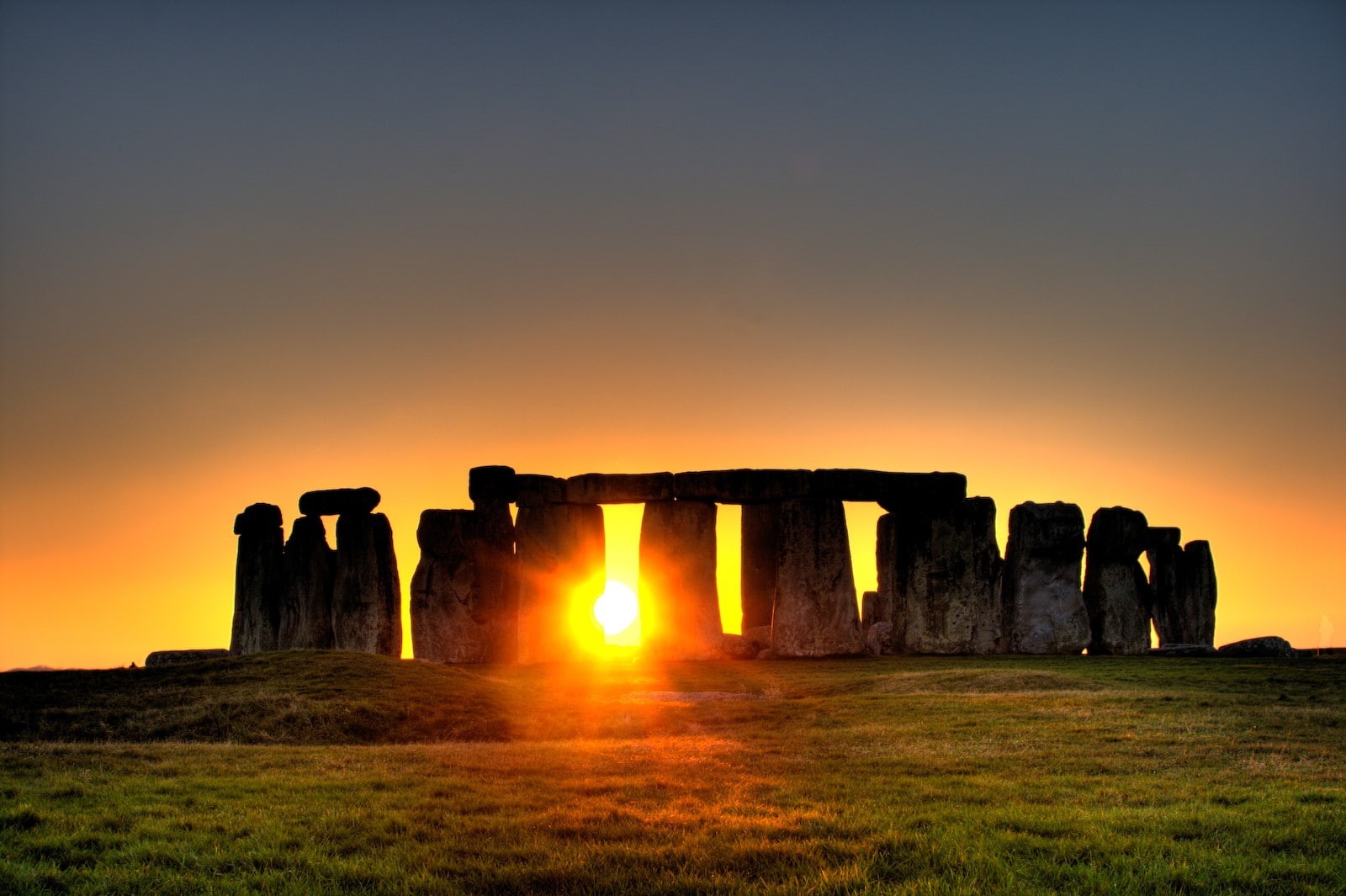 ancient history, no people, Stonehenge, sun, field, ancient, history, tourism, sky, England, travel, architecture, orange color, old ruin, travel destinations, HD Wallpaper