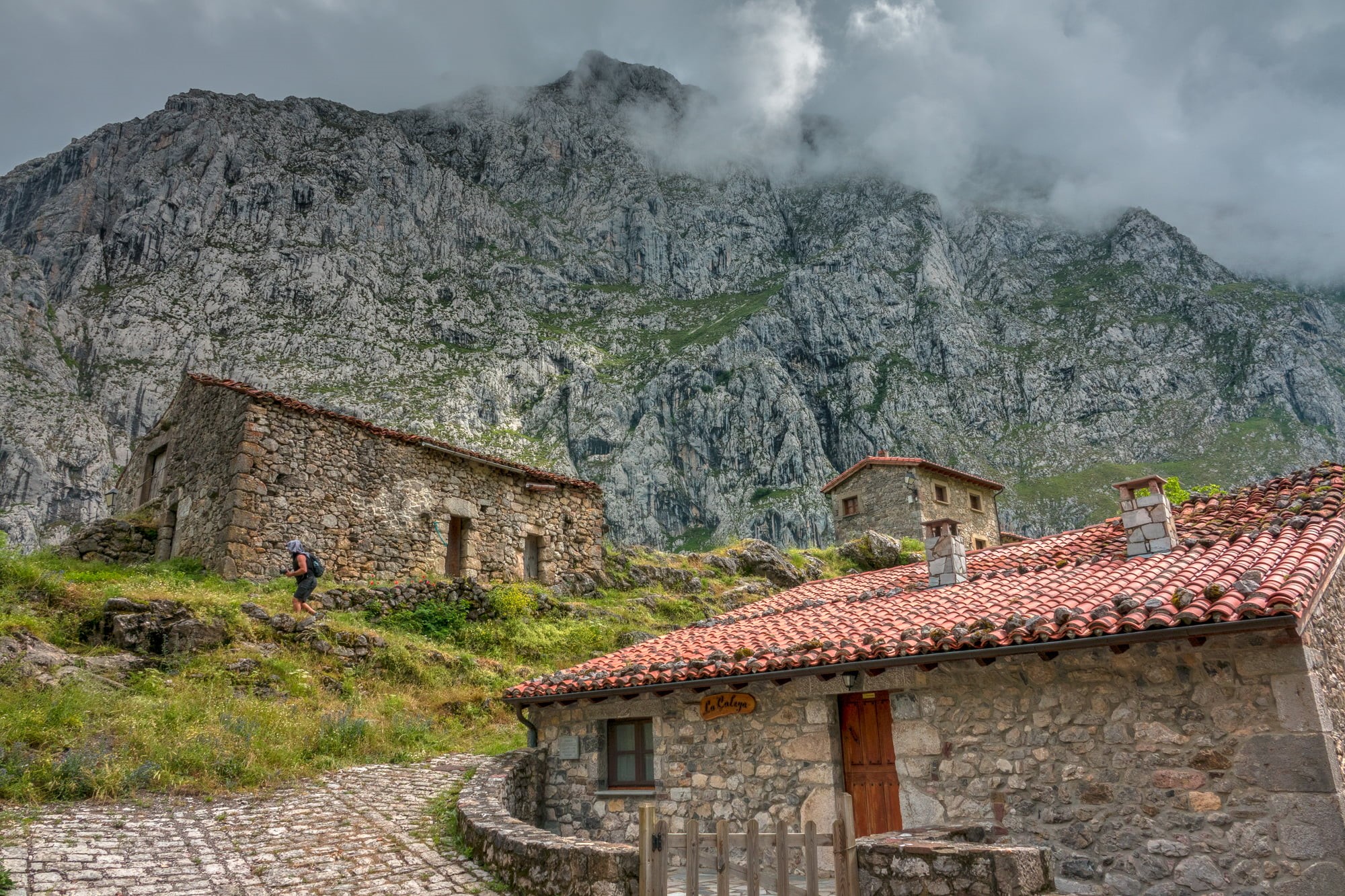 Camino, Picos de Europa, landscape, España, M3, mountain, Principado de Asturias, rocky, cultures, Sony RX10, ES, time, III, HDR, day, Spain, outdoors, HD Wallpaper