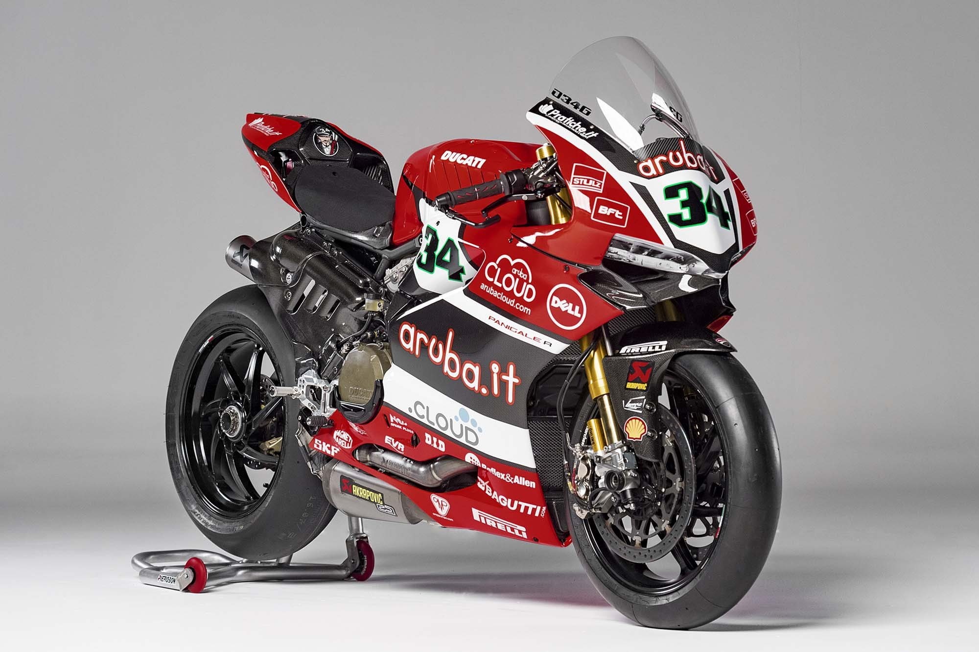 aruba, 1080P, team, ducati, wsbk, racing, 2016, HD Wallpaper