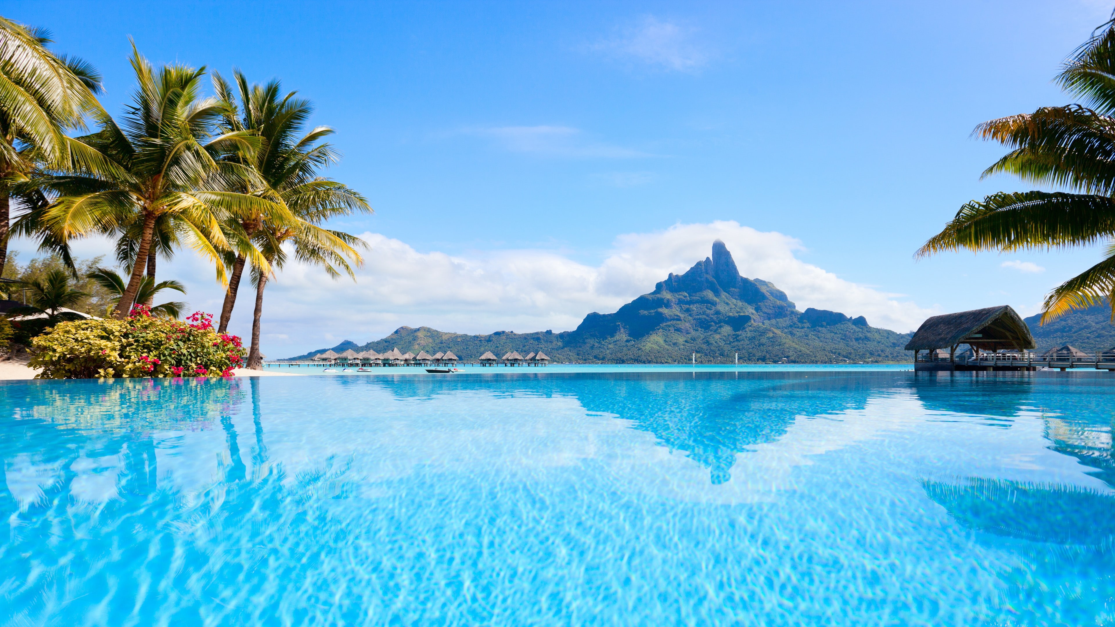 bora, landscape, polynesia, island, photography, french, 4K, resort, HD Wallpaper
