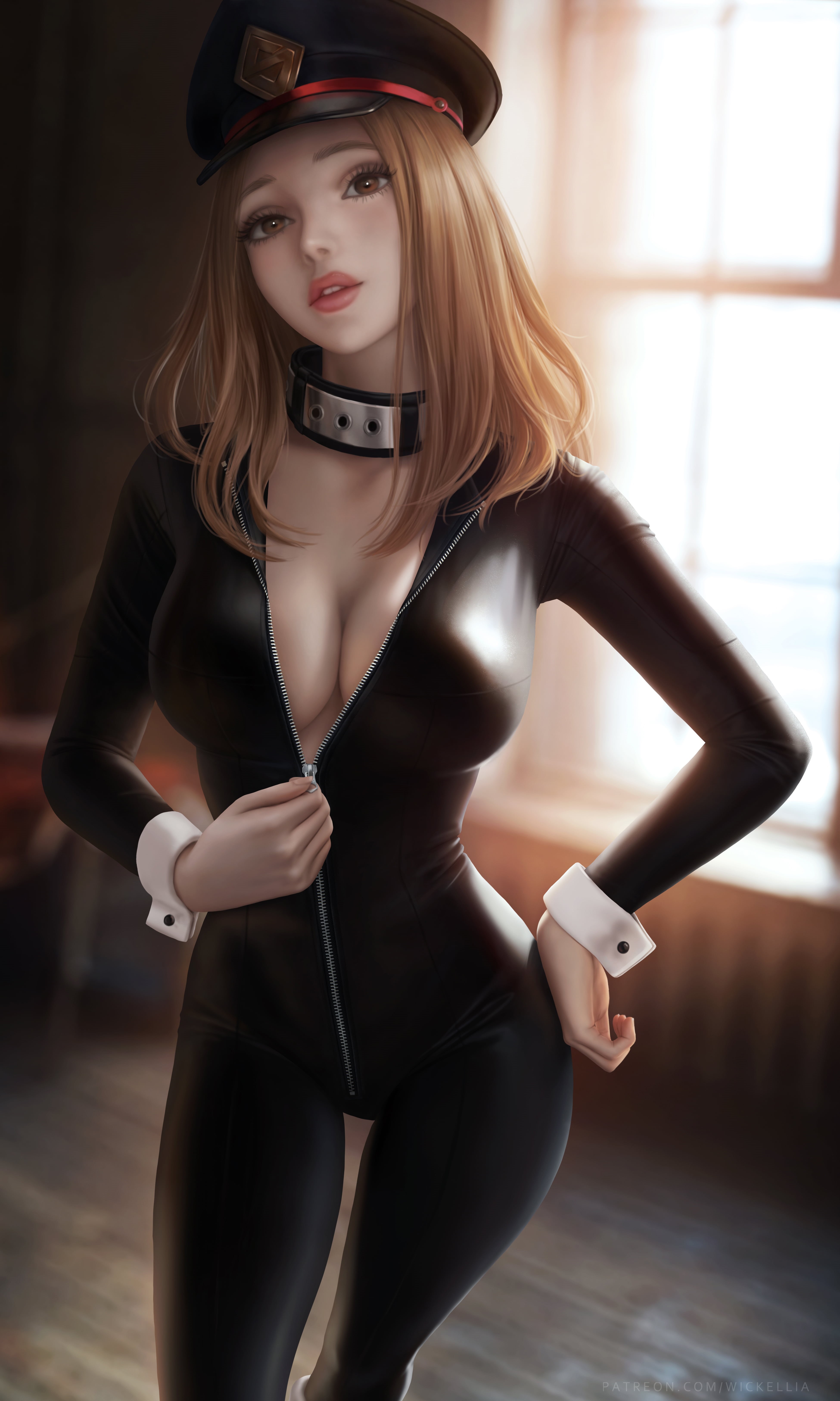 illustration, fantasy art, 5K, digital art, brunette, artwork, fantasy girl, portrait display, Utsushimi Camie, fan art, drawing, women, vertical, anime, Phone HD Wallpaper
