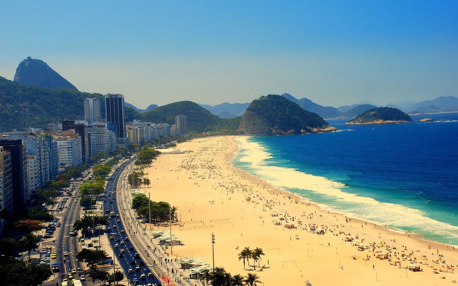 rio, de, 1080P, janeiro, travel and world, copacabana, HD Wallpaper
