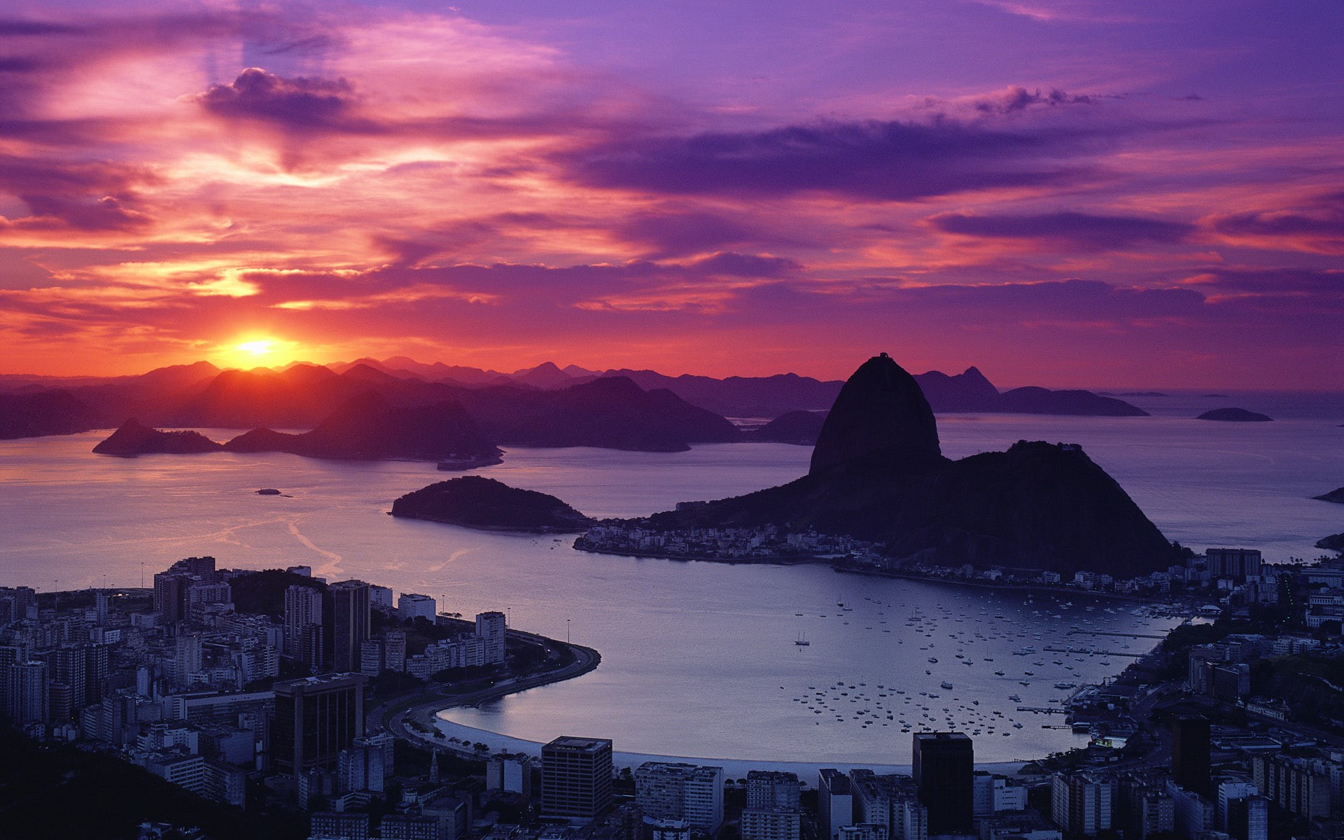 white, rio, building, travel and world, rise, brazil, de, high, janeiro, sunset, 1080P, HD Wallpaper