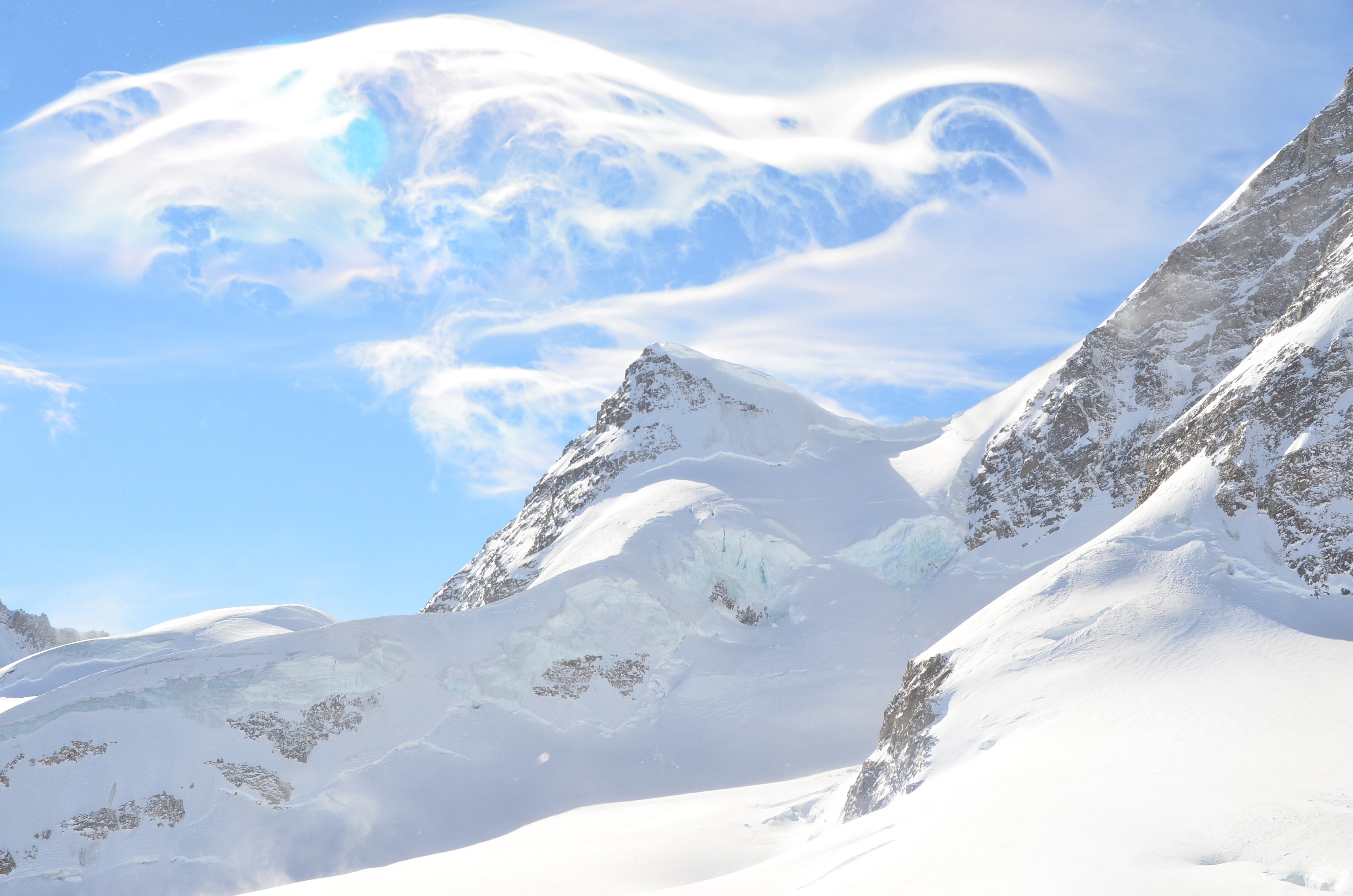 luzern, beauty in nature, daytime, ice, snow mountin, swiss, top of mountin, tranquility, interlaken, white mountin, 2K, snowcapped mountain, tranquil scene, HD Wallpaper
