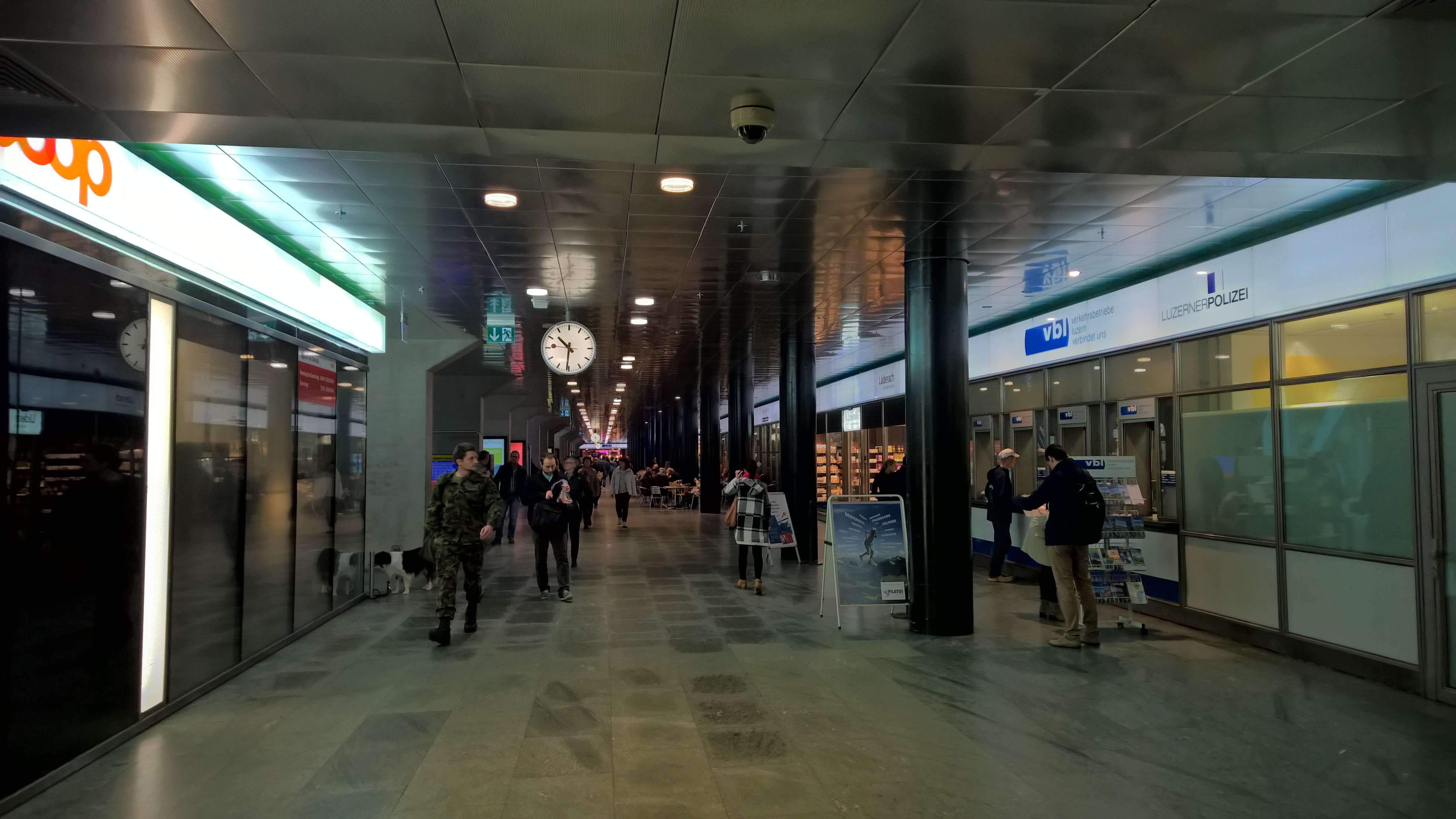 europaplatz 1, the way forward, illuminated, people, built structure, swiss, station, men, 5K, incidental people, real people, city, transportation, flooring, HD Wallpaper