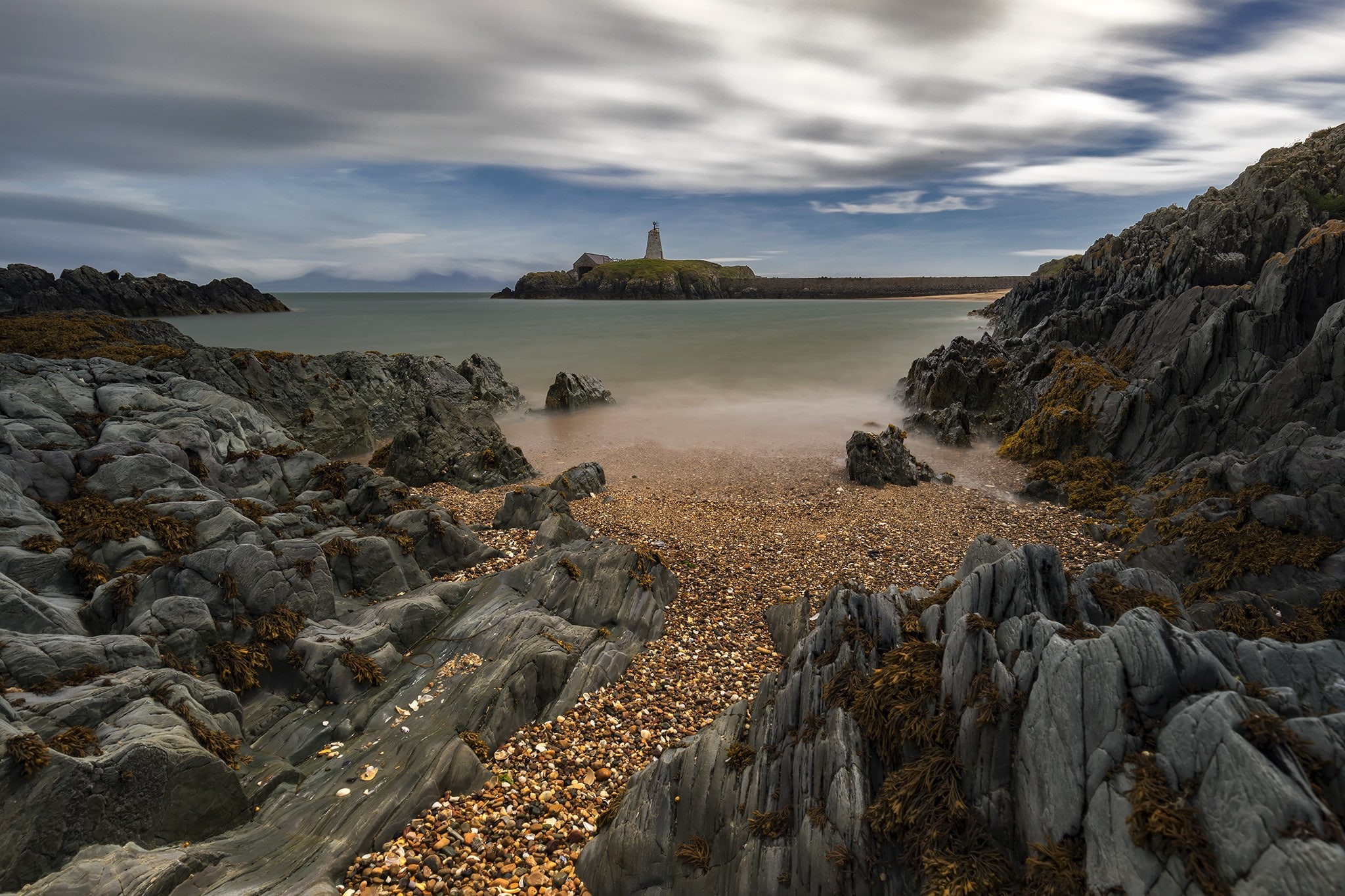 1080P, North Wales, Bach Lighthouse, Llanddwyn Island, Boathouse, Anglesey, HD Wallpaper