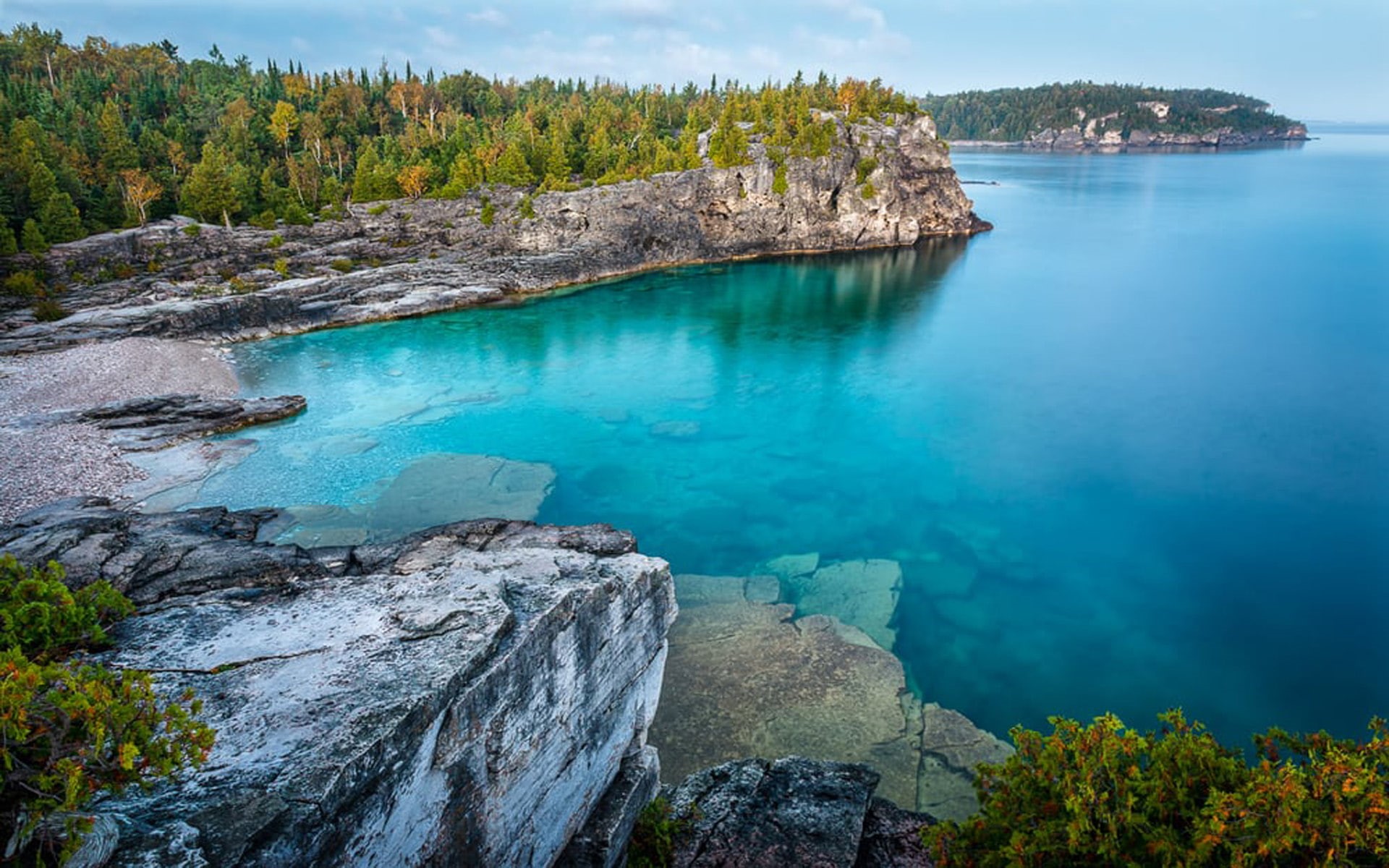 hd, ontario, national, indian, 1080P, foto, peninsula, park, head, cove, bruce, HD Wallpaper