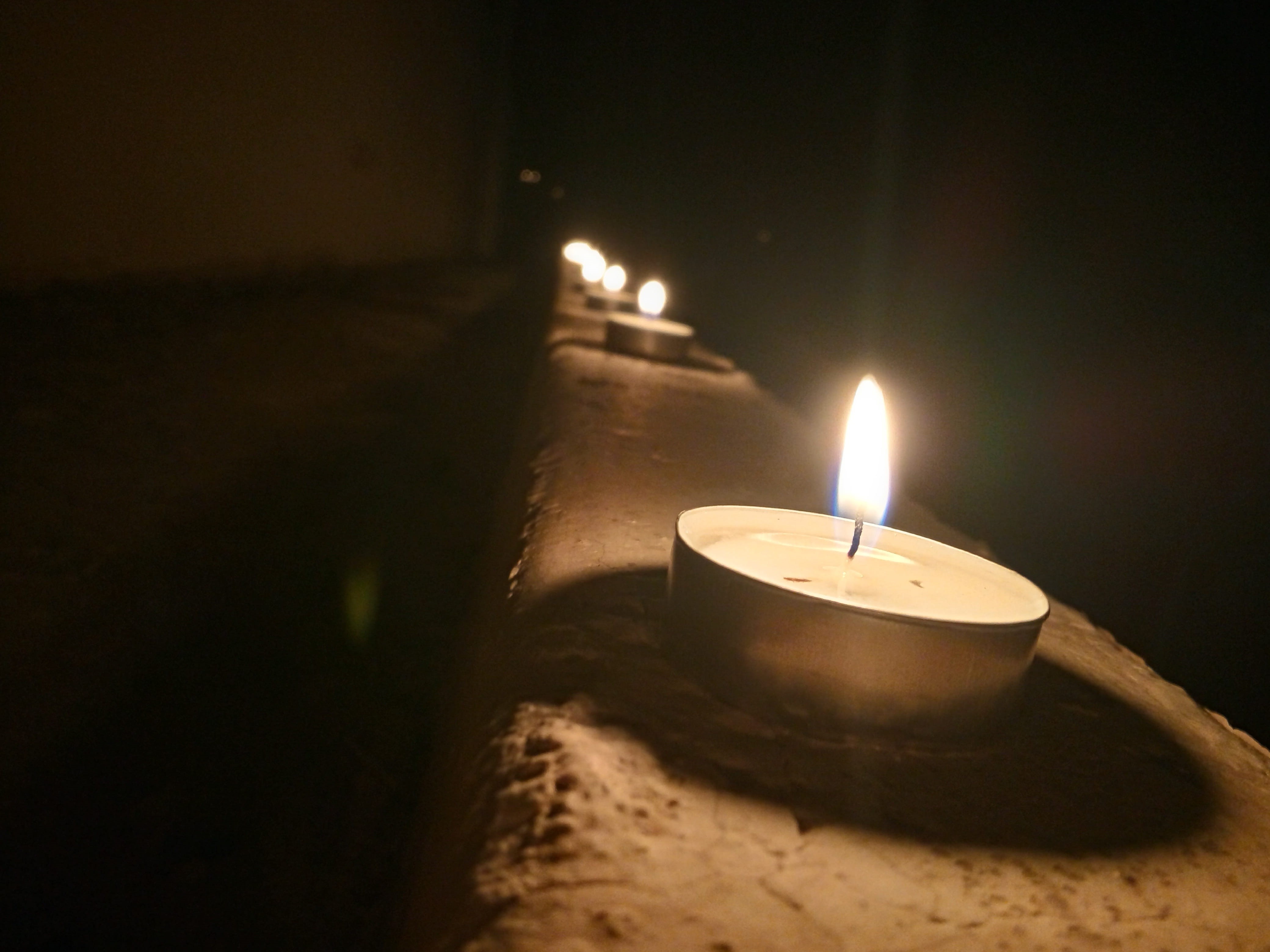 tea light, light - natural phenomenon, lighting equipment, celebration, candle, selective focus, deepavali, lamp, light, luminosity, traditional, nature, HD Wallpaper