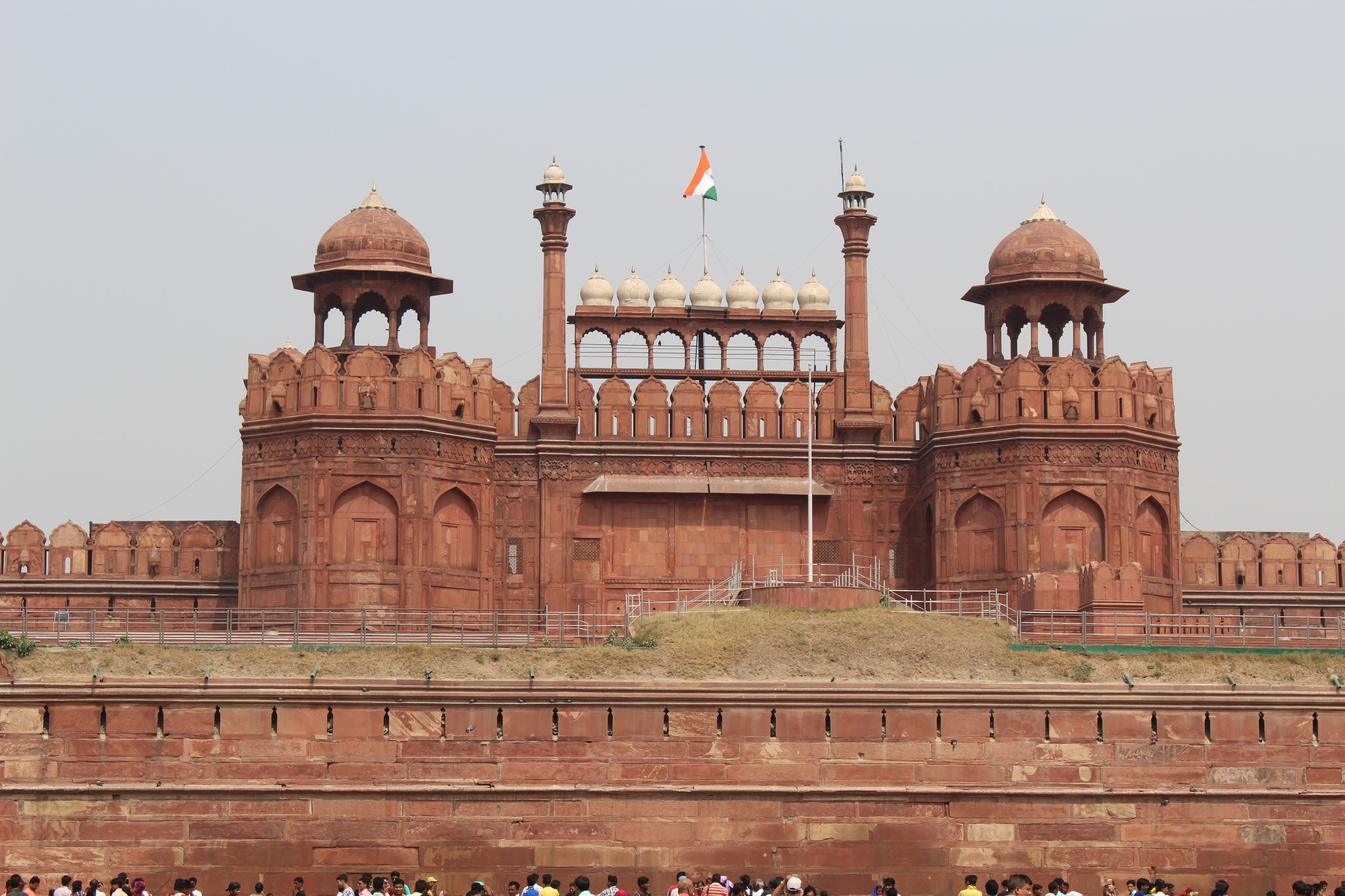 ancient civilization, history, the past, building exterior, architecture, clear sky, sky, delhi, culture, day, built structure, travel destinations, city, HD Wallpaper