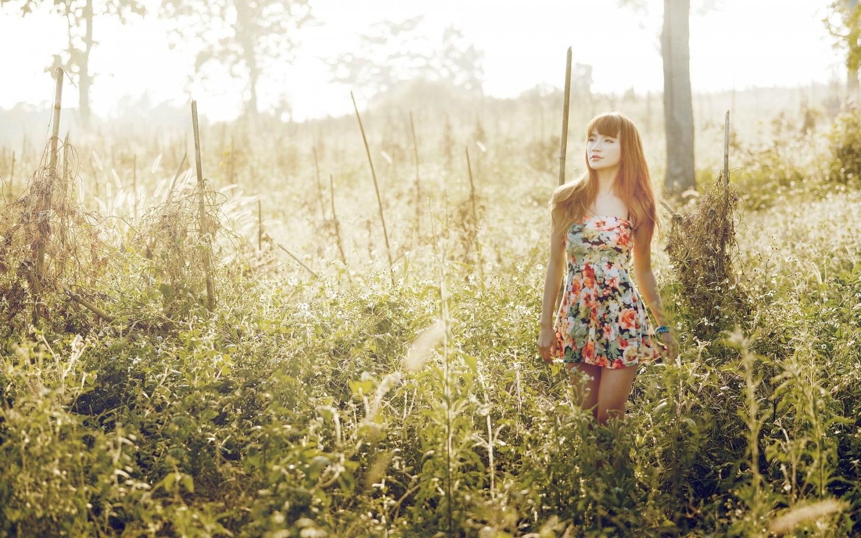720P, fashion, model, girl, asian, HD Wallpaper