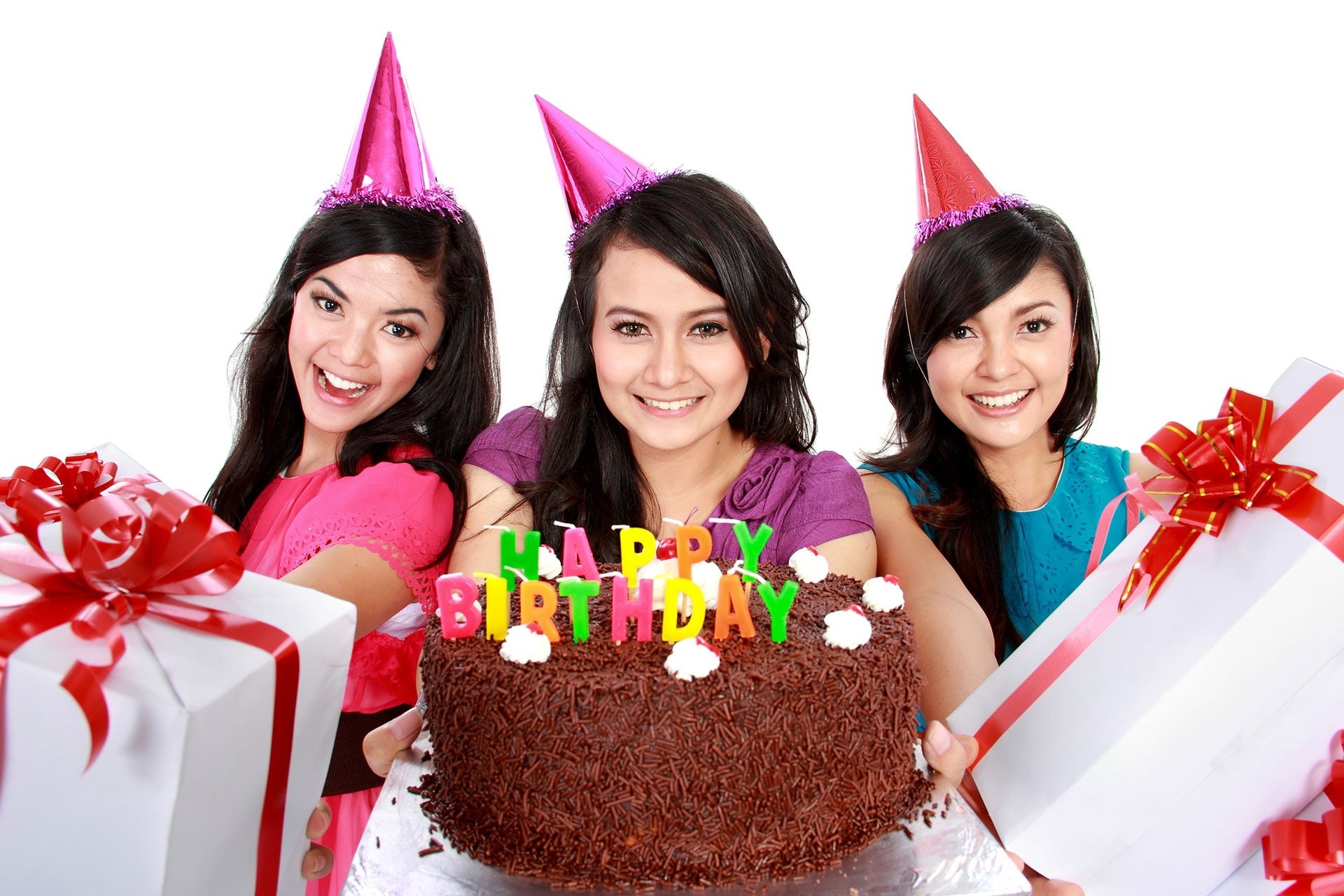 1080P, celebrando, amigas, HD Wallpaper