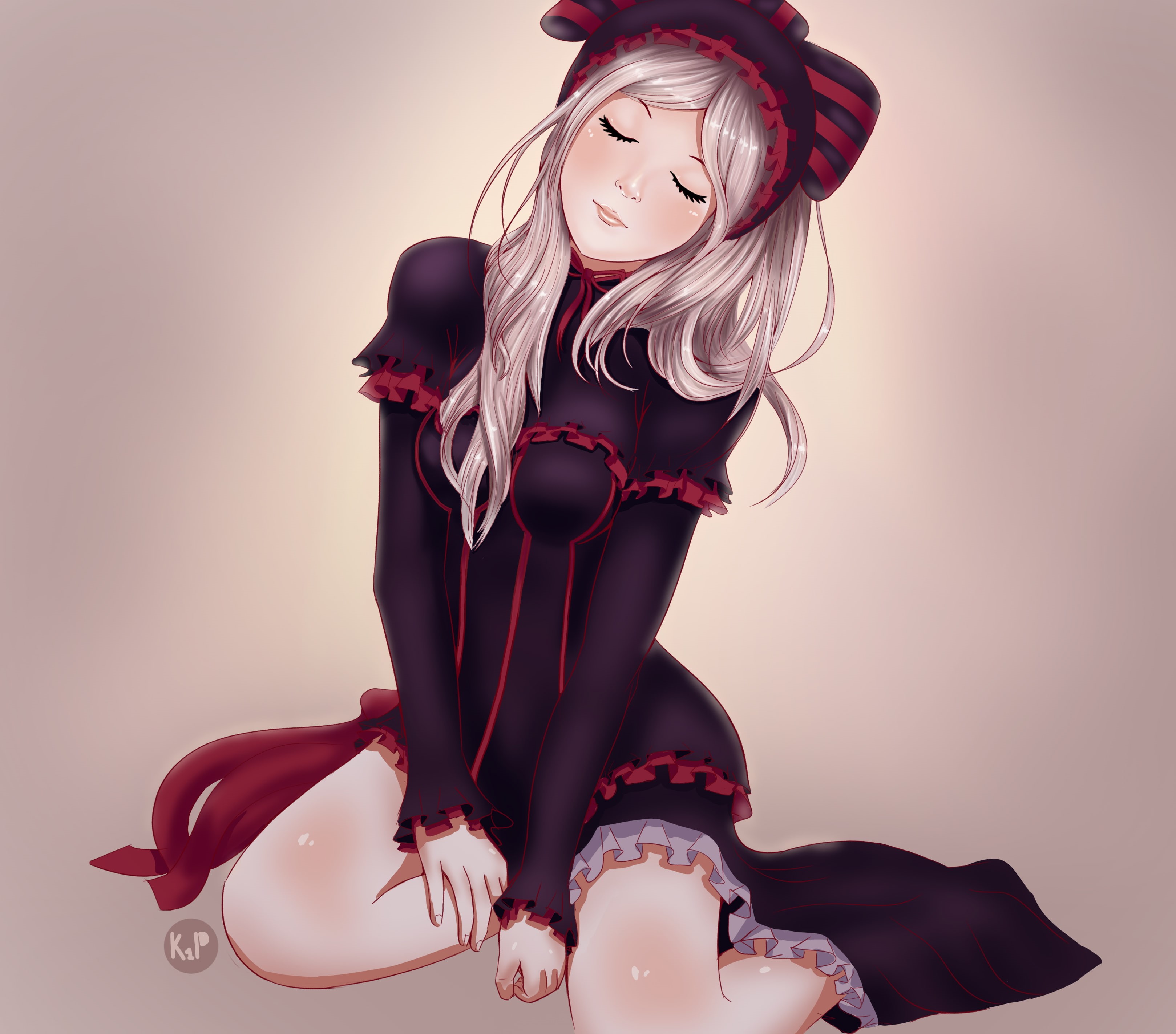 2K, Shalltear Bloodfallen, Overlord, Anime, HD Wallpaper